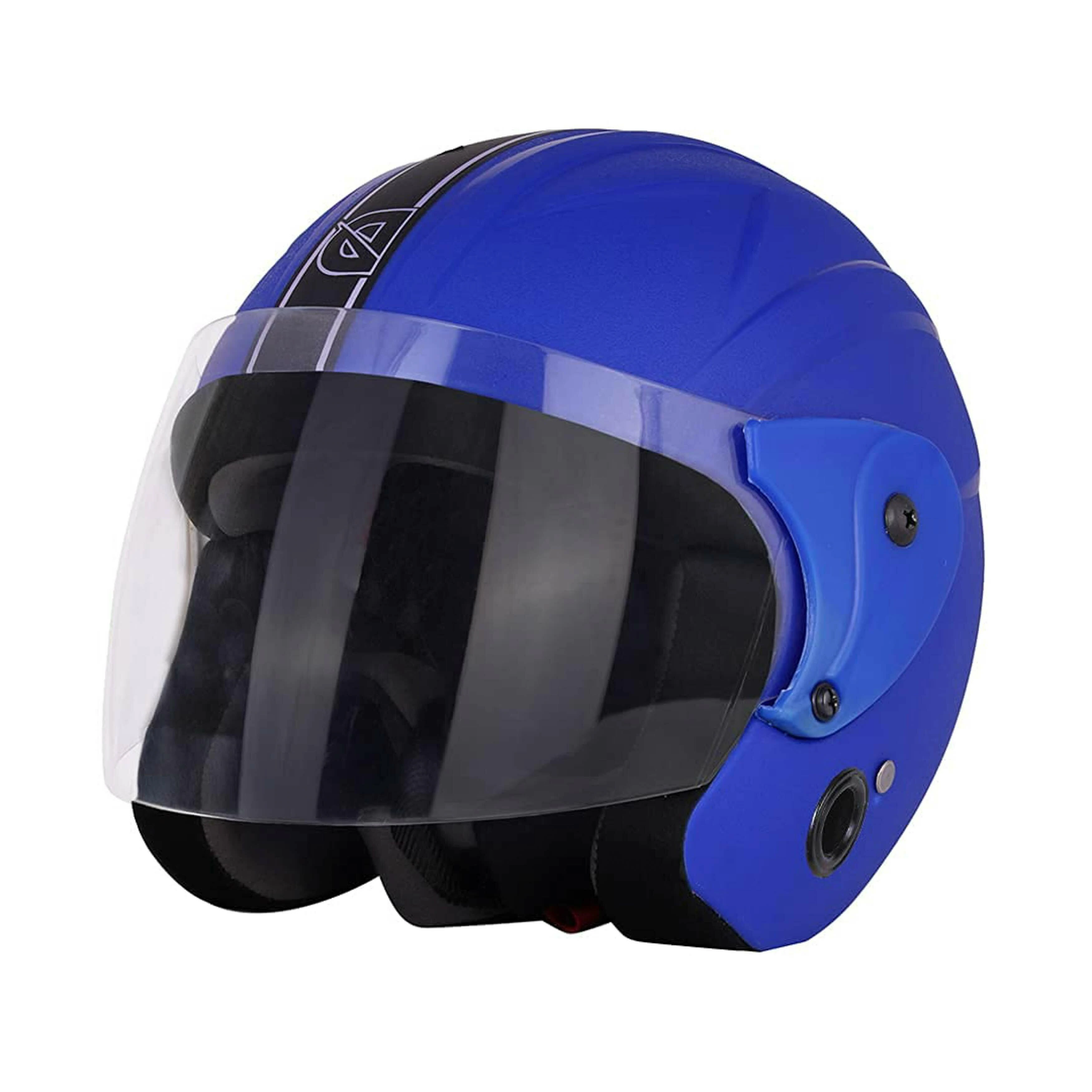 Buy Sage Square Deltz (ISI Marked) Plus Rider Open Face Helmet