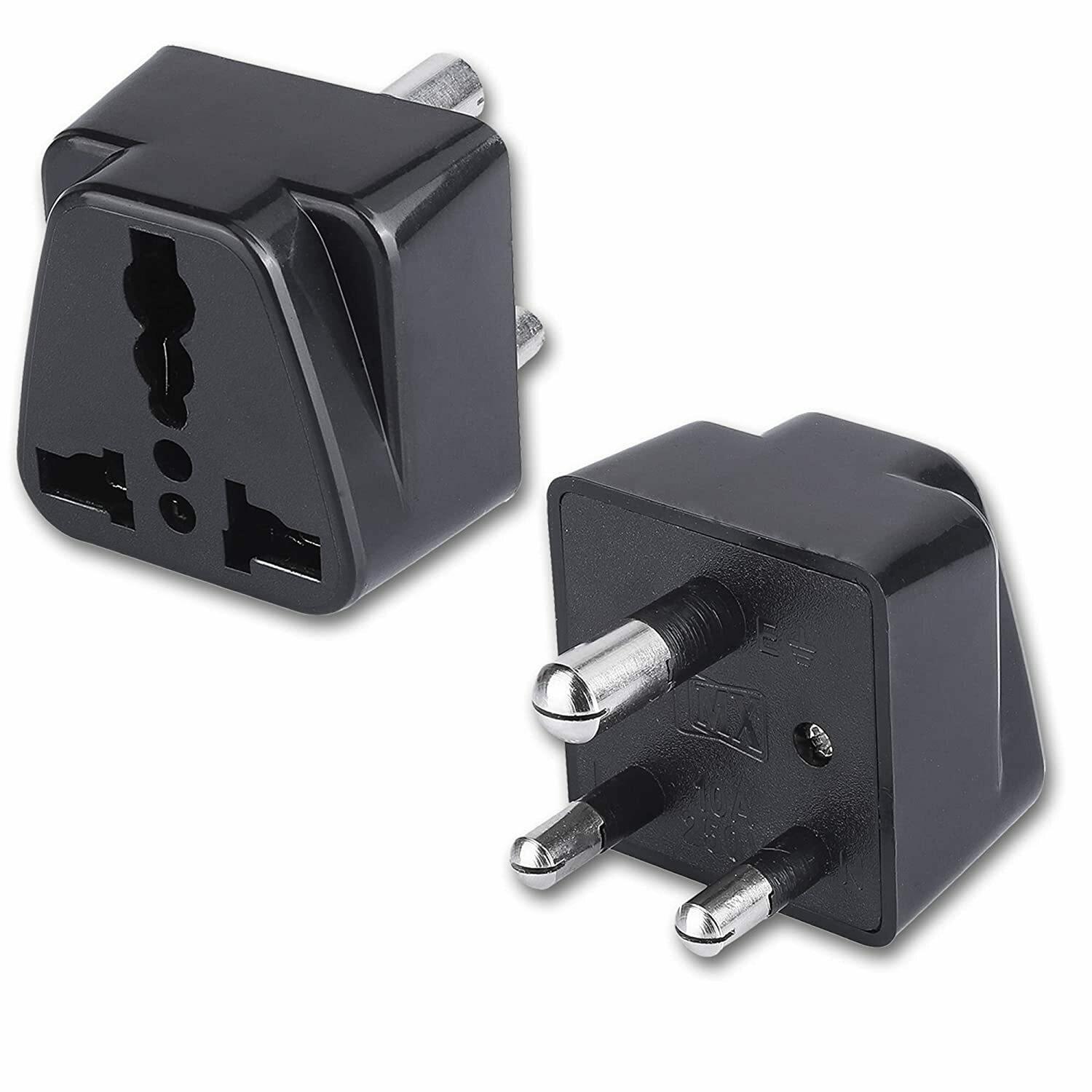 Buy MX UNIVERSAL 3 PIN Travel Adapter India to USA,UK & More (Type