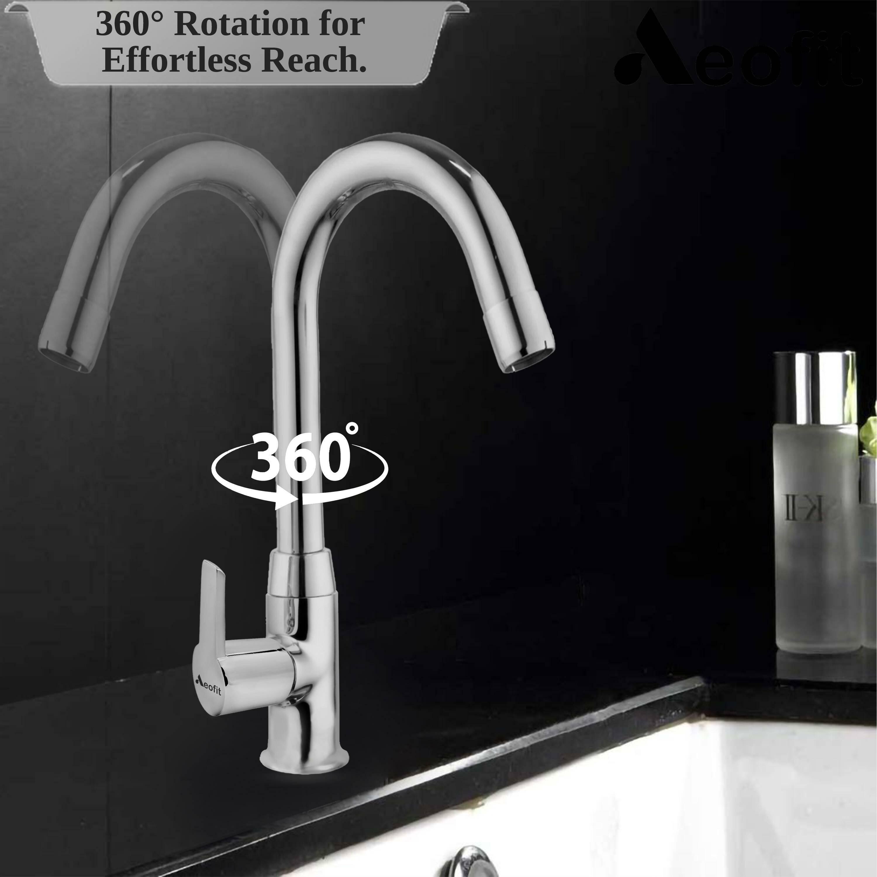 Buy AeoFit Swan Neck SmartBuy Essco | Brass Build | 360 degree