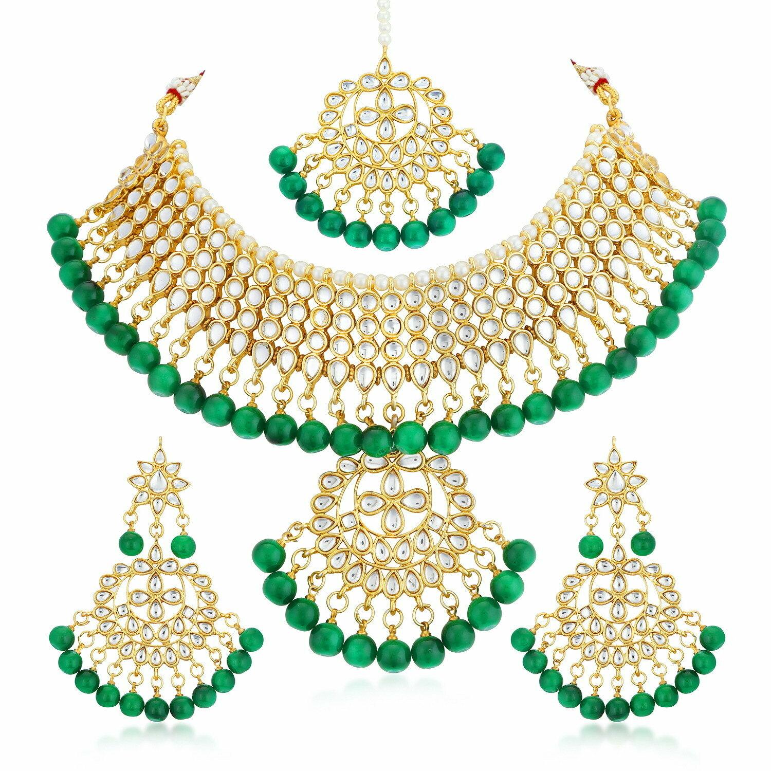 Kundan Necklace Pearl Set In Flipkart Pearl Necklace Kundan Choker