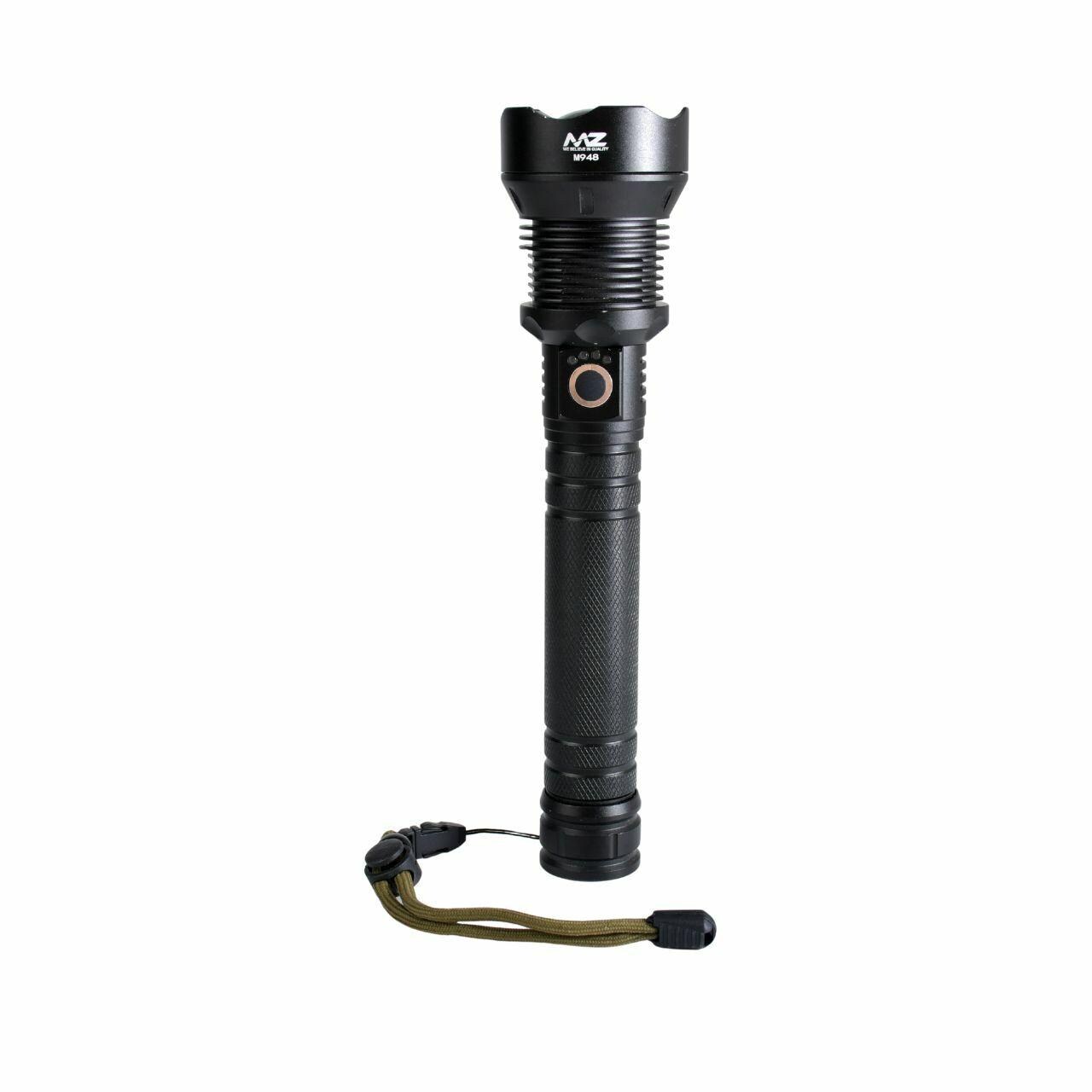 Buy MZ M948 (ZOOMABLE METAL TORCH) 5 Modes Flashlight, Super