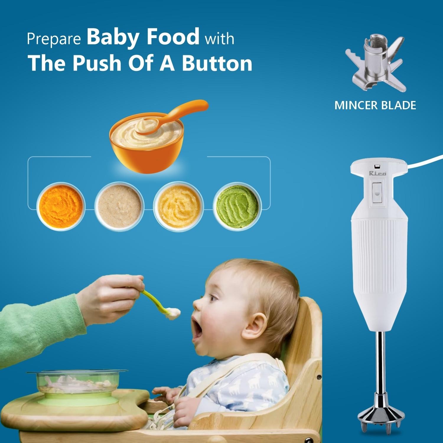 rico hand blender with chutney and juice jar