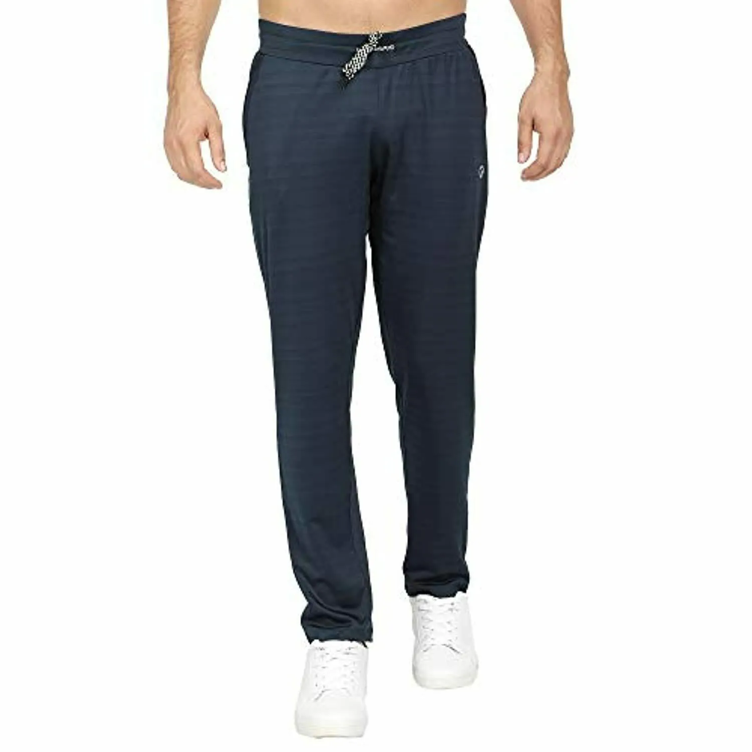 Buy KRONOS Men Navy Polyester Track Pants - S Online at Best