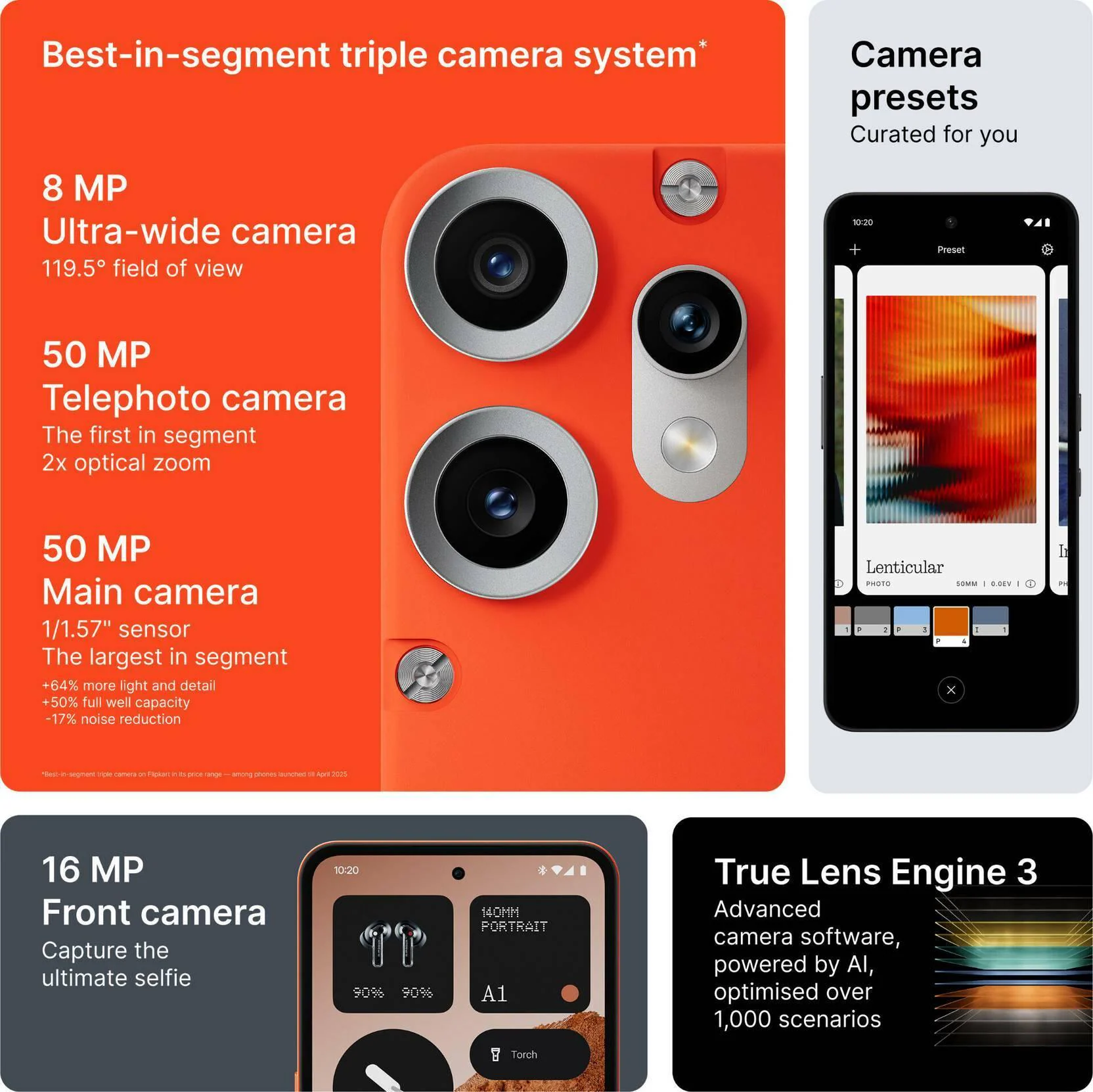 Buy Nothing CMF Phone 2 Pro 5G, 8GB Ram, 256GB Storage, Orange