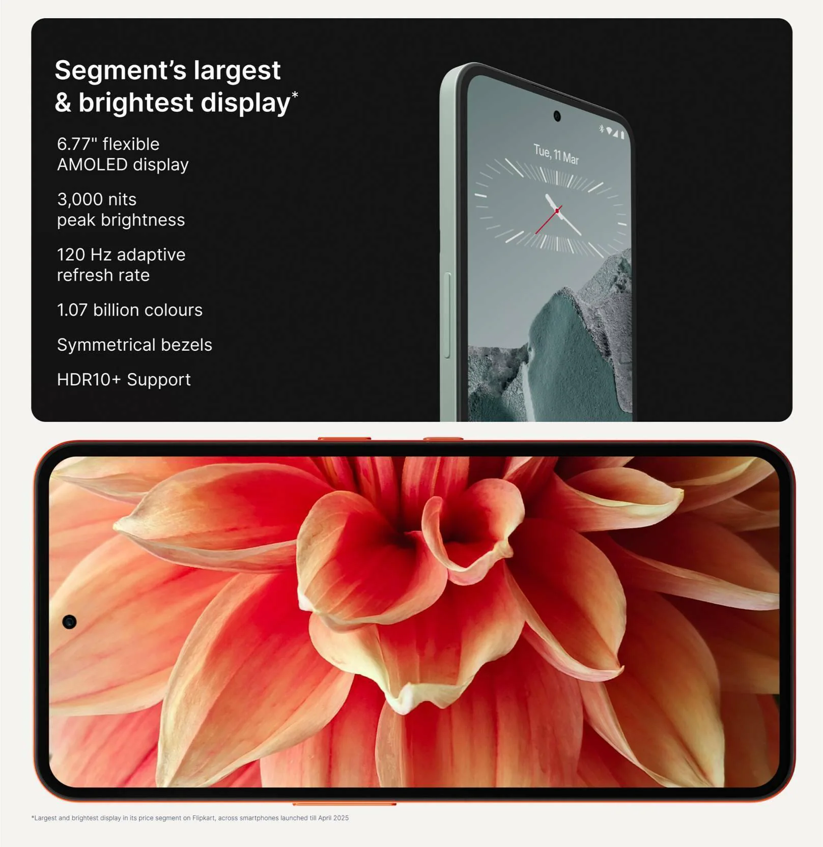 Buy Nothing CMF Phone 2 Pro 5G, 8GB Ram, 256GB Storage, Orange