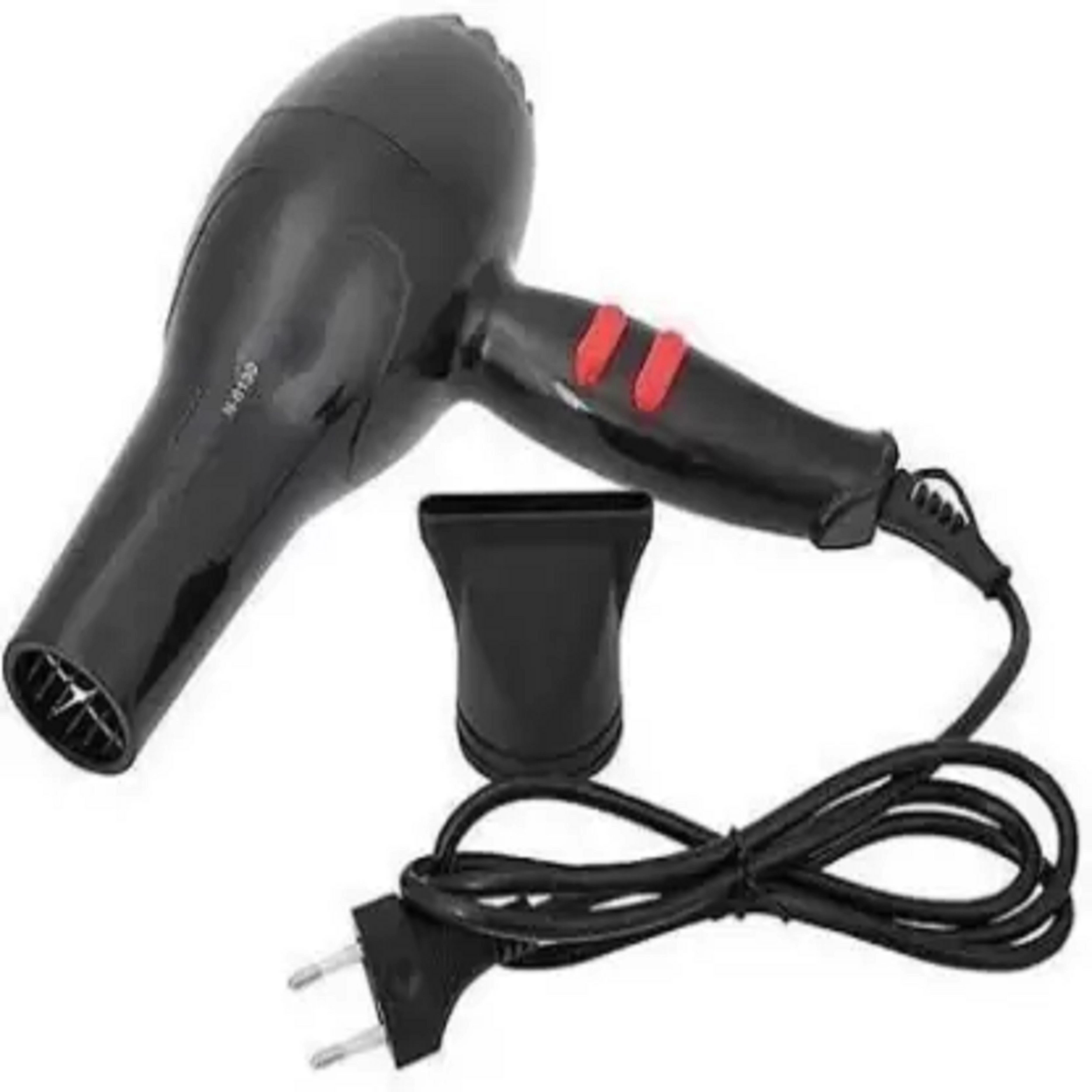 Ohappl professional hair dryer for women hair blower dryer machine 1800w  6130 Hair Dryer (1800 W, Black) - JioMart