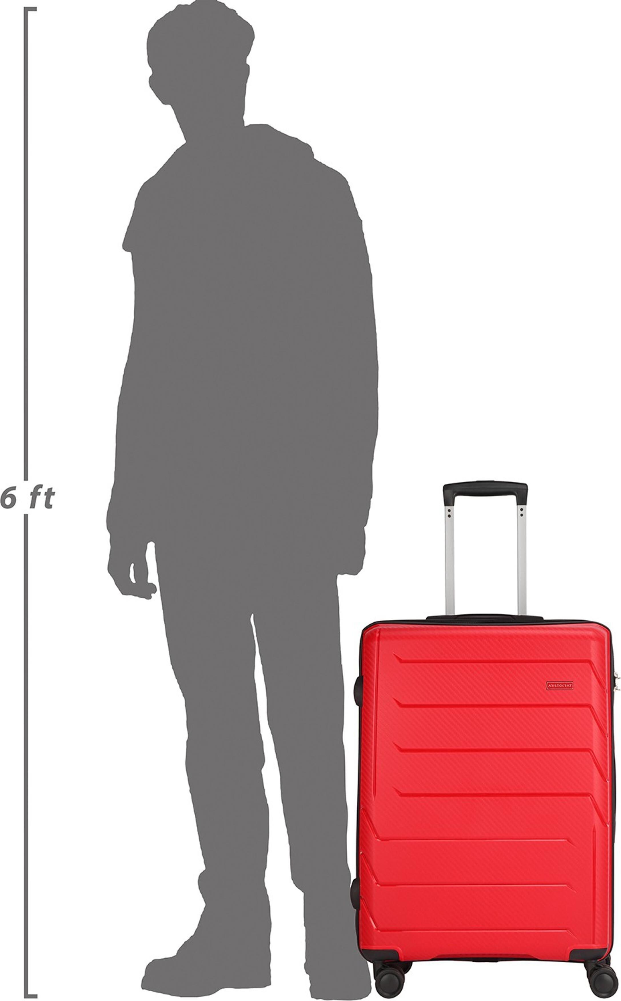 Buy ARISTOCRAT CHROMA 8W STROLLY LARGE 360 degree RED Check-in