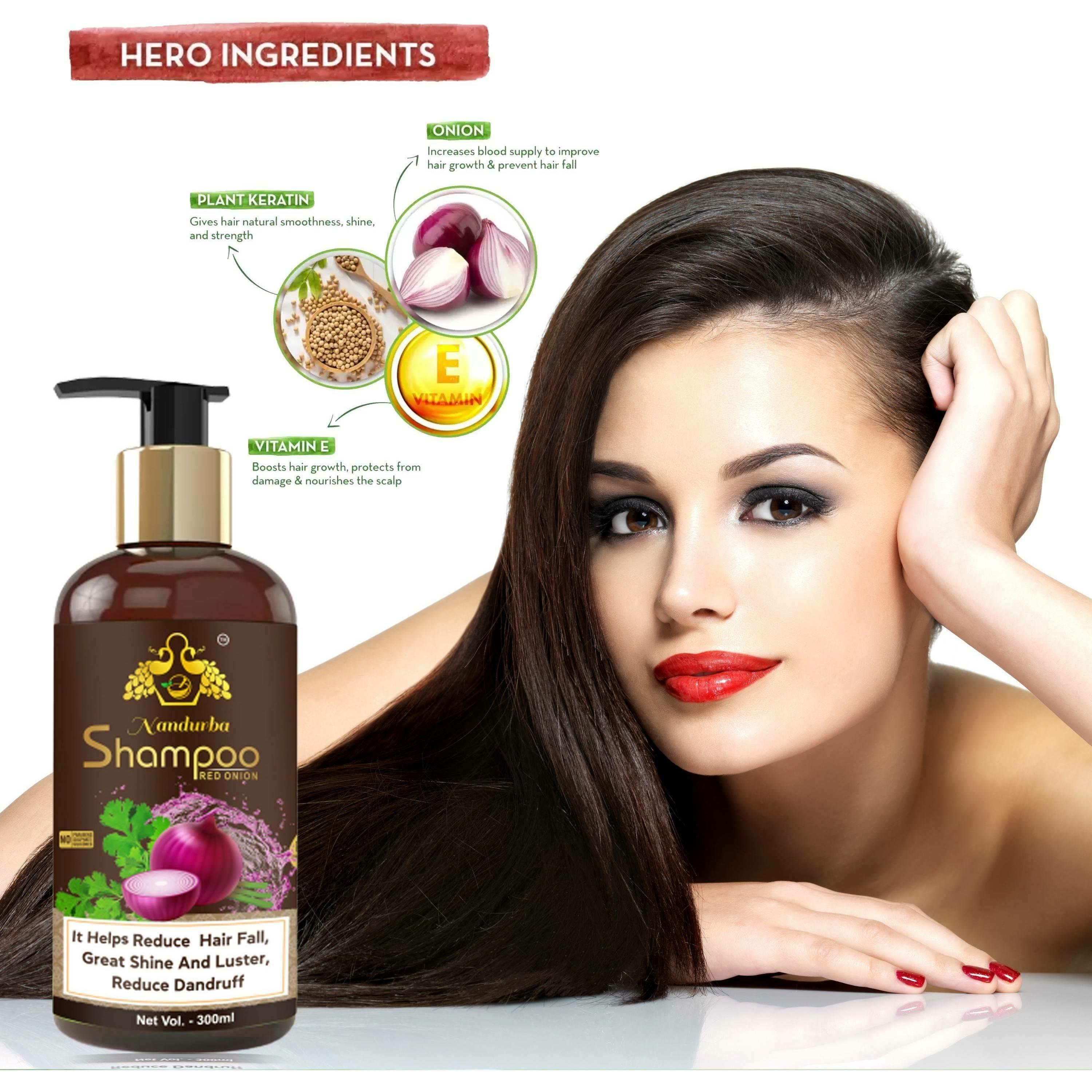 Nandurba Black Seed Oil and Pro Vitamin B5 White Hair Shampoo 300ml (Pack  of 1) - JioMart