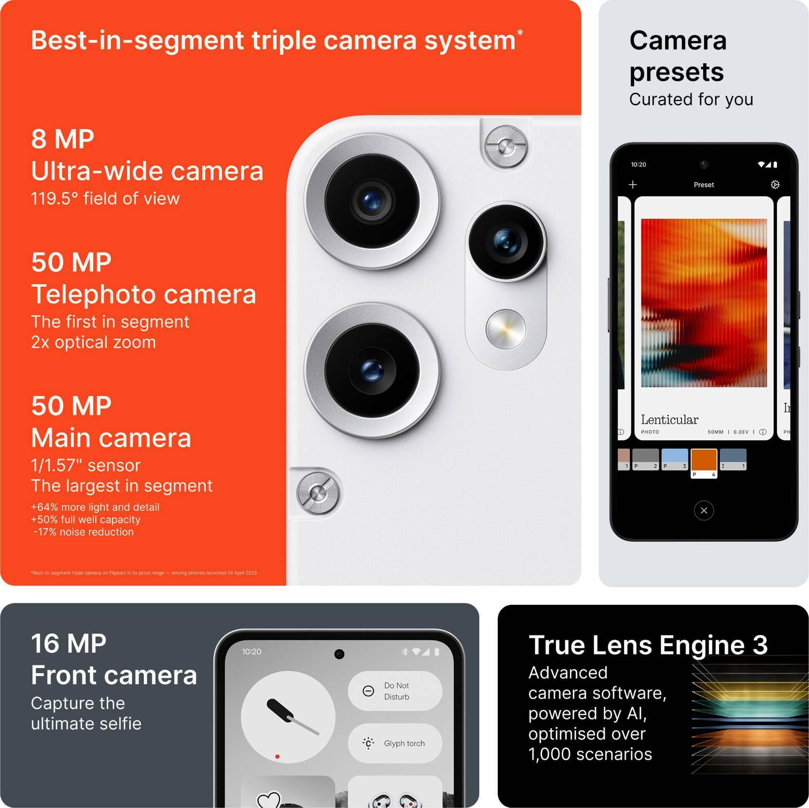 cmf phone 2 pro 8GB/256GB ホワイト CMF Phone 2 Pro Unlocked Cell Phones, 5G Android Smartphone