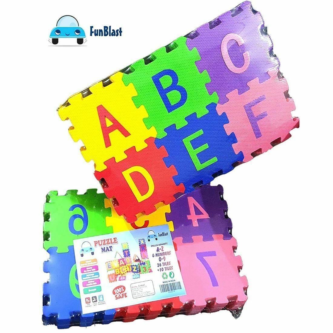 Hot Sale 36pcs Mini Puzzle Kid Educational Toy Alphabet Numeral Foam Mat Newest 