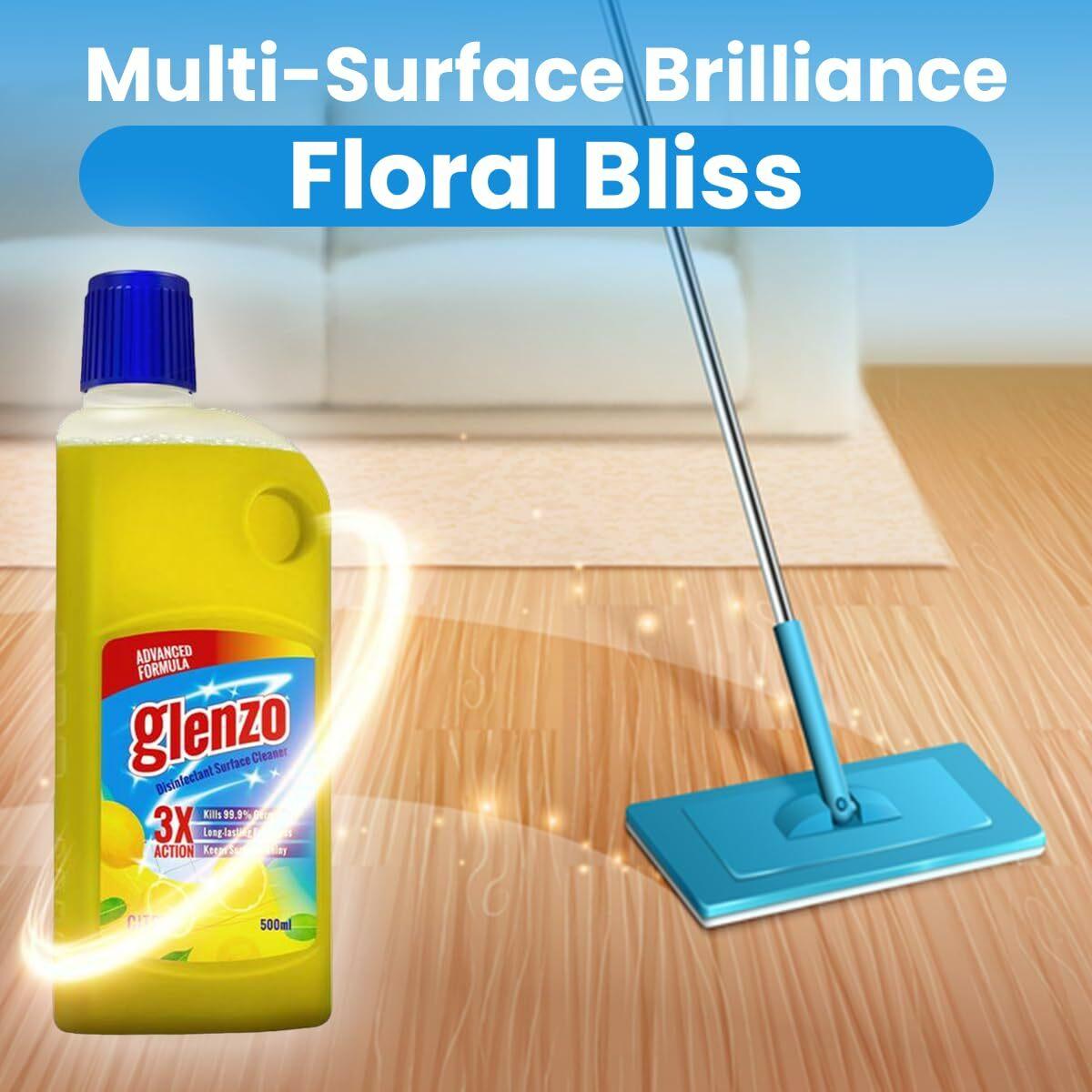 Buy Glenzo Surface Cleaner, Advanced Germ-Free Formula, 99.9% Germ