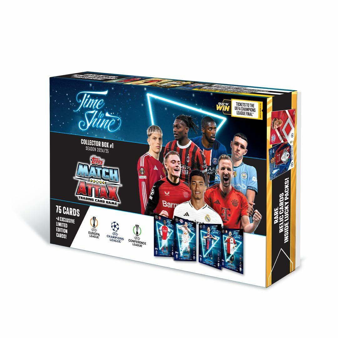 UEFA Champions League ハイライト DVD 11枚セット Buy Topps UEFA Champions League Match Attax 24/25 Trading