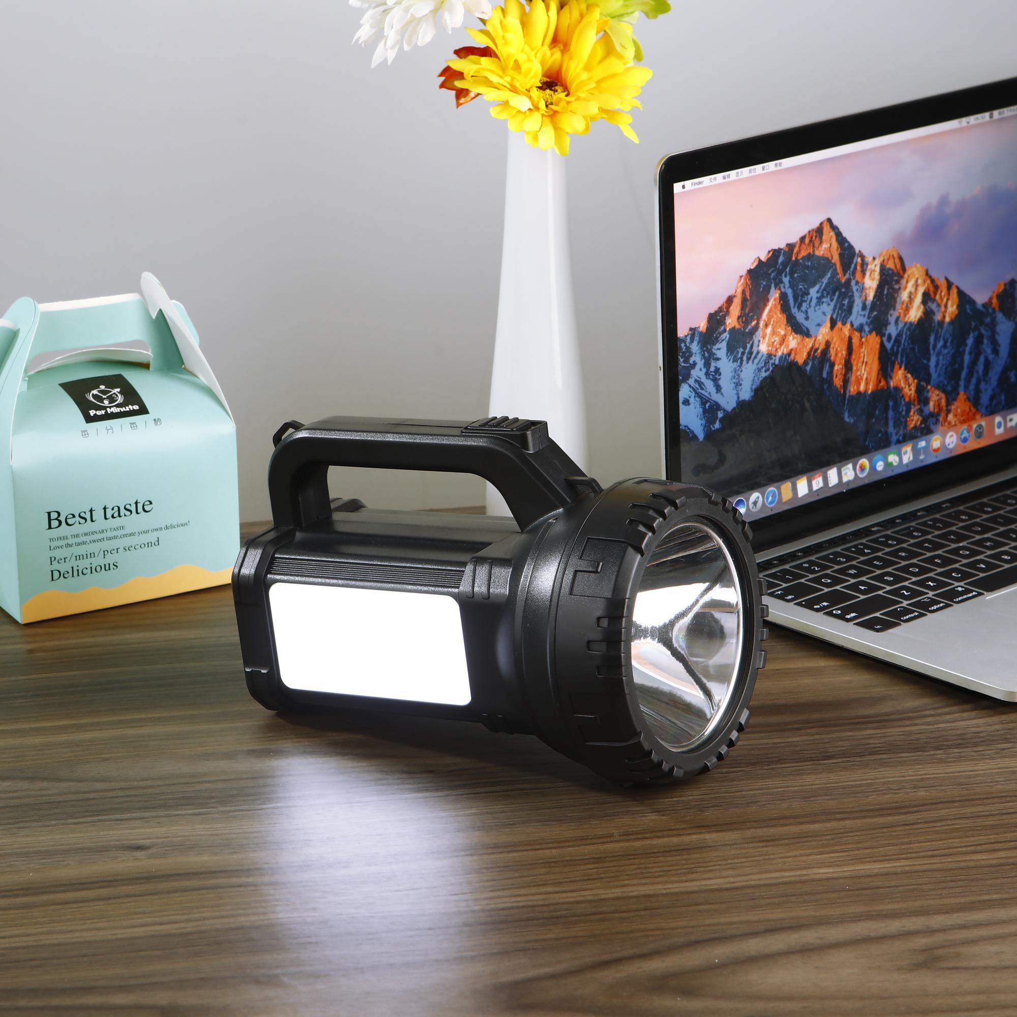 Buy MZ M975 (RECHARGEABLE LED SEARCH LIGHT TORCH) 100W LED + 60W