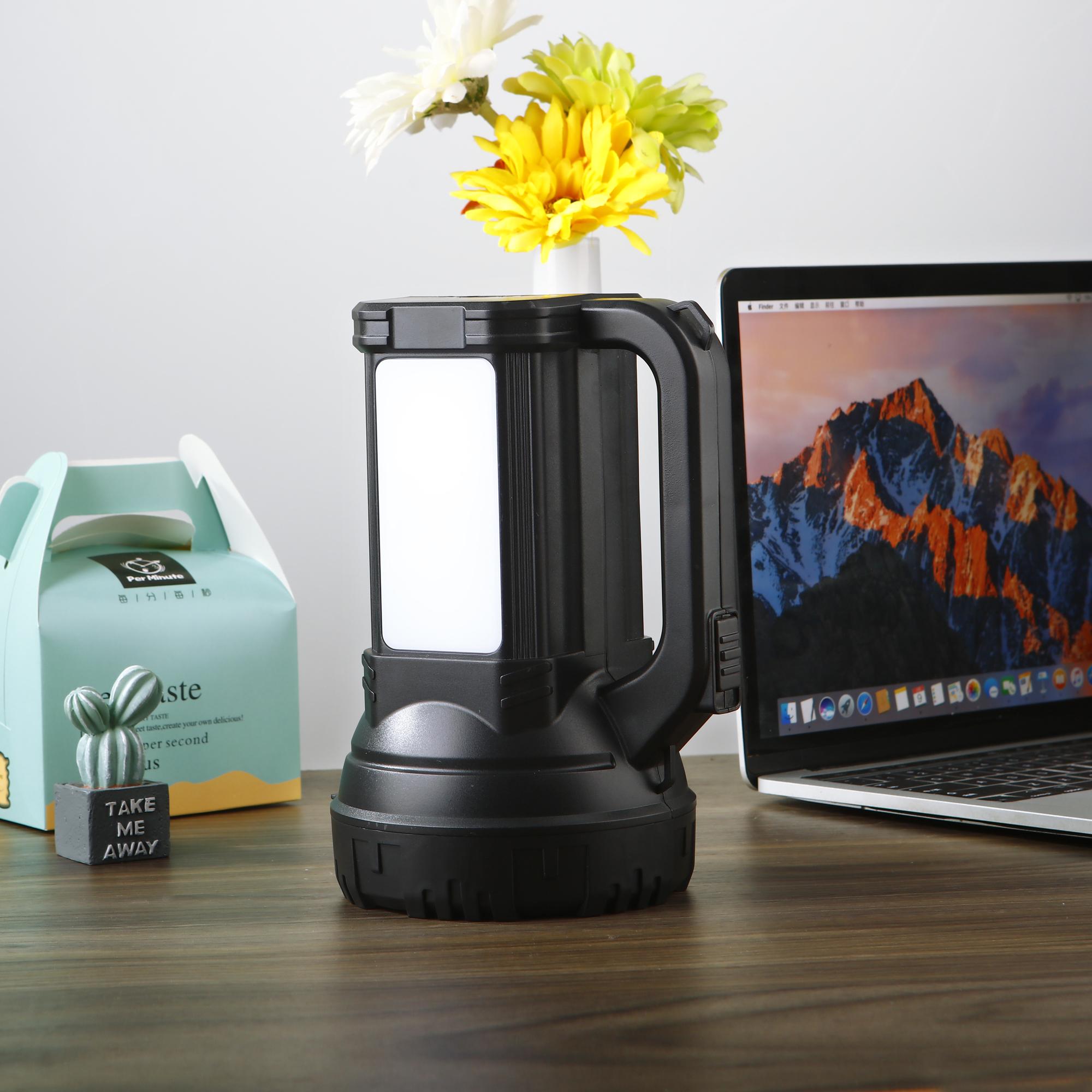 Buy MZ M975 (RECHARGEABLE LED SEARCH LIGHT TORCH) 100W LED + 60W