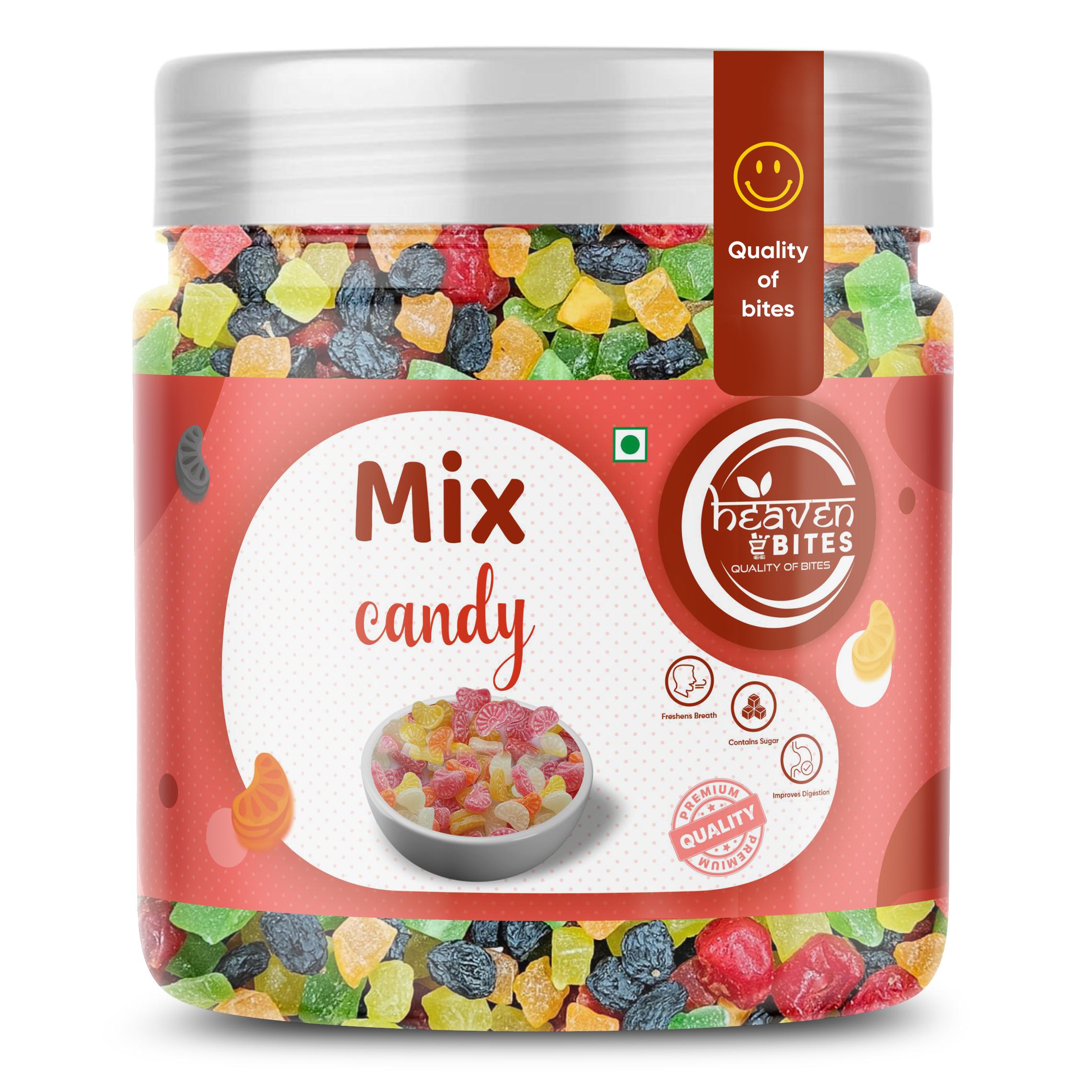 Buy Heaven Bites Sweet and Sour Mix Fruit Candy (200g) | Pops