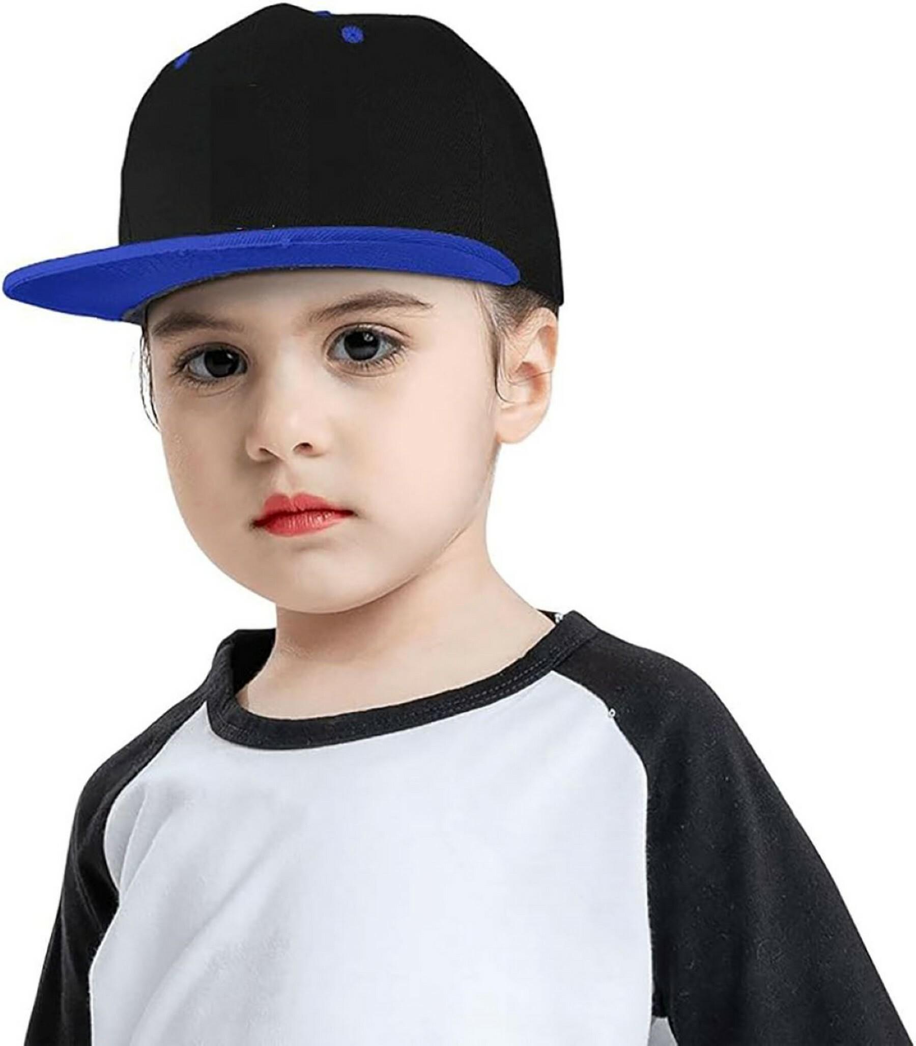 Buy INFISPACE Kid's Hip-Hop Blue Color Cap -Adjustable Baseball