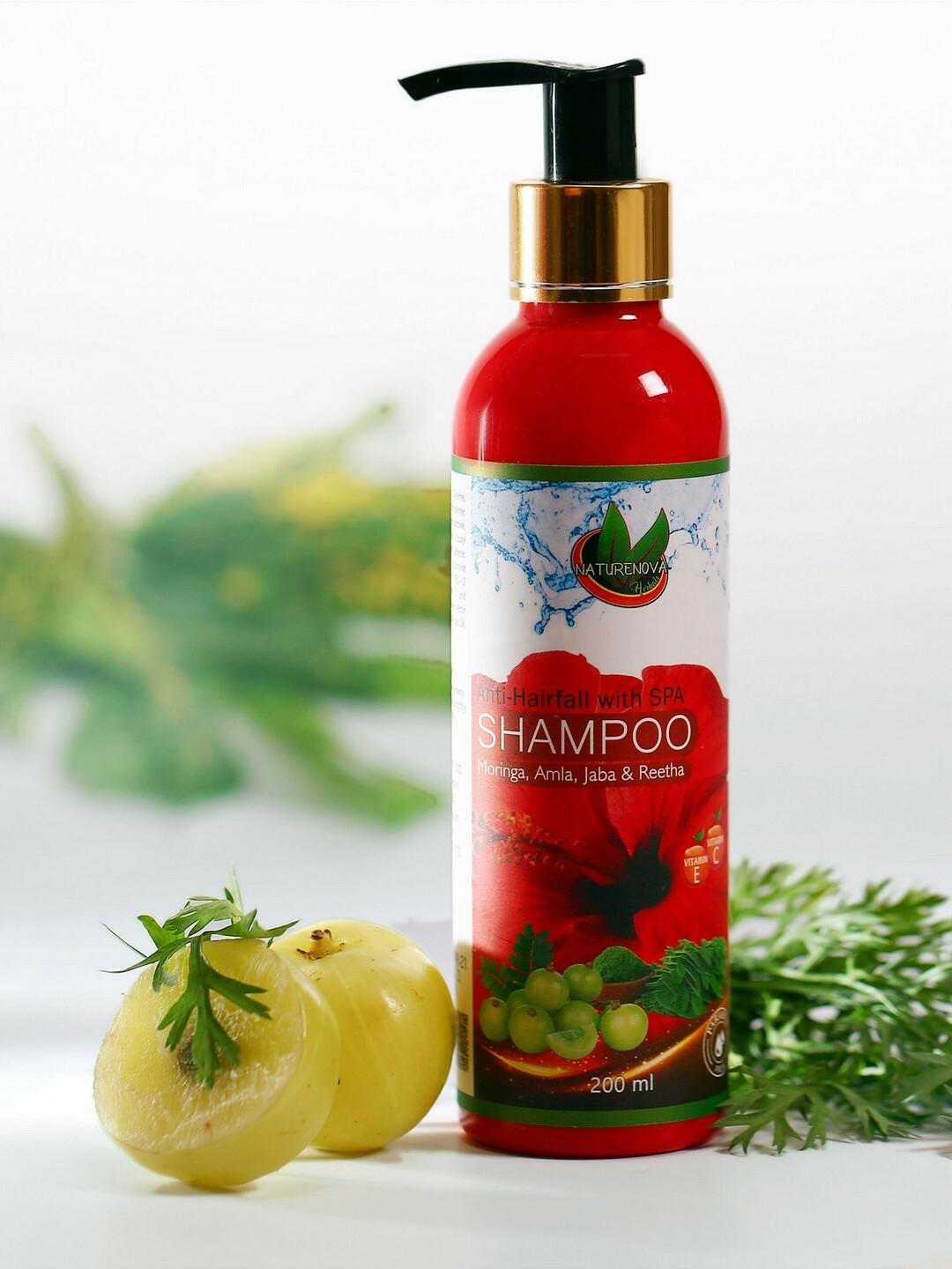 NatureNova Herbals Anti Hair Fall with Spa Shampoo - 200 ml - JioMart