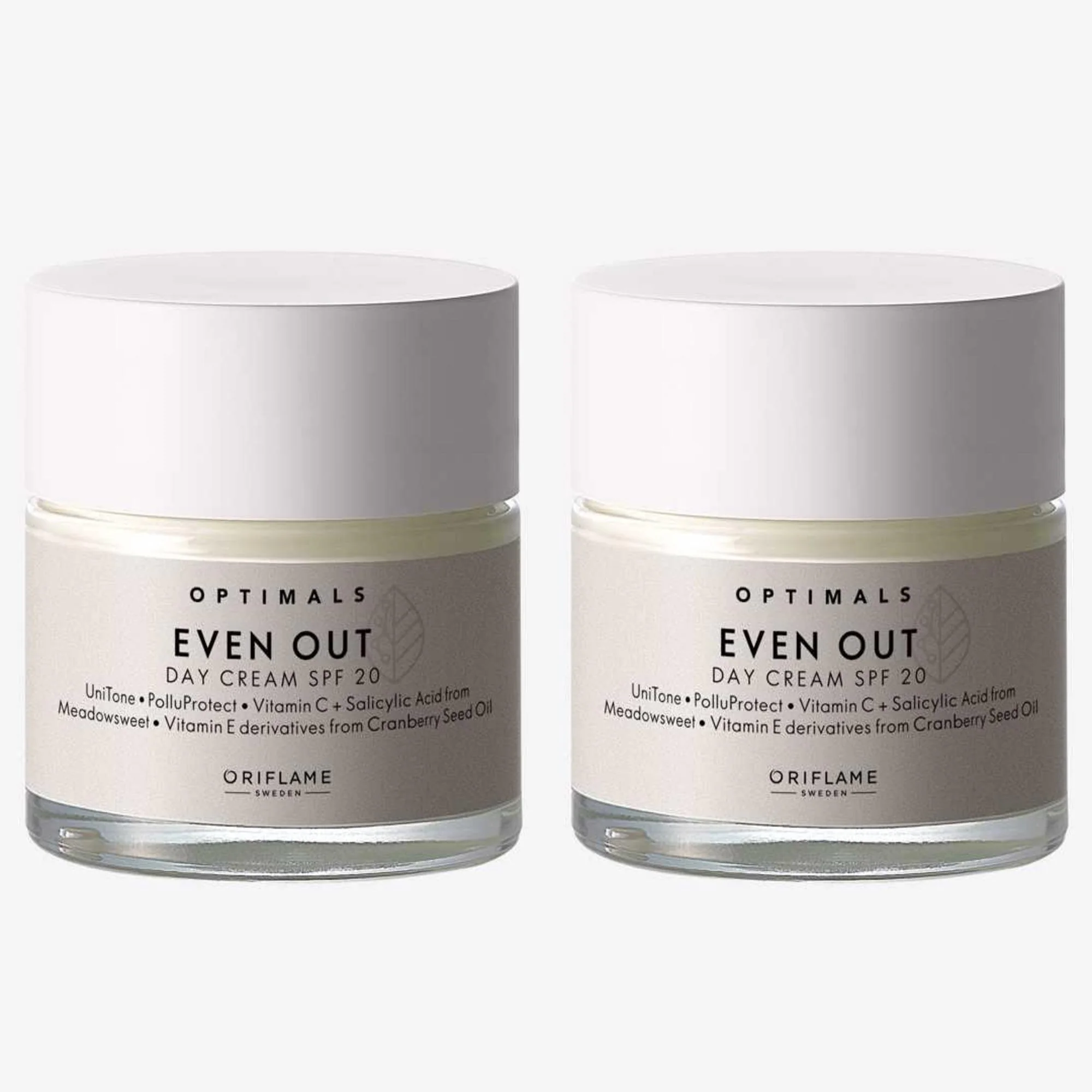 Buy ORIFLAME-Even Out Day Cream SPF 20 pack of 2 (100ml) Online at