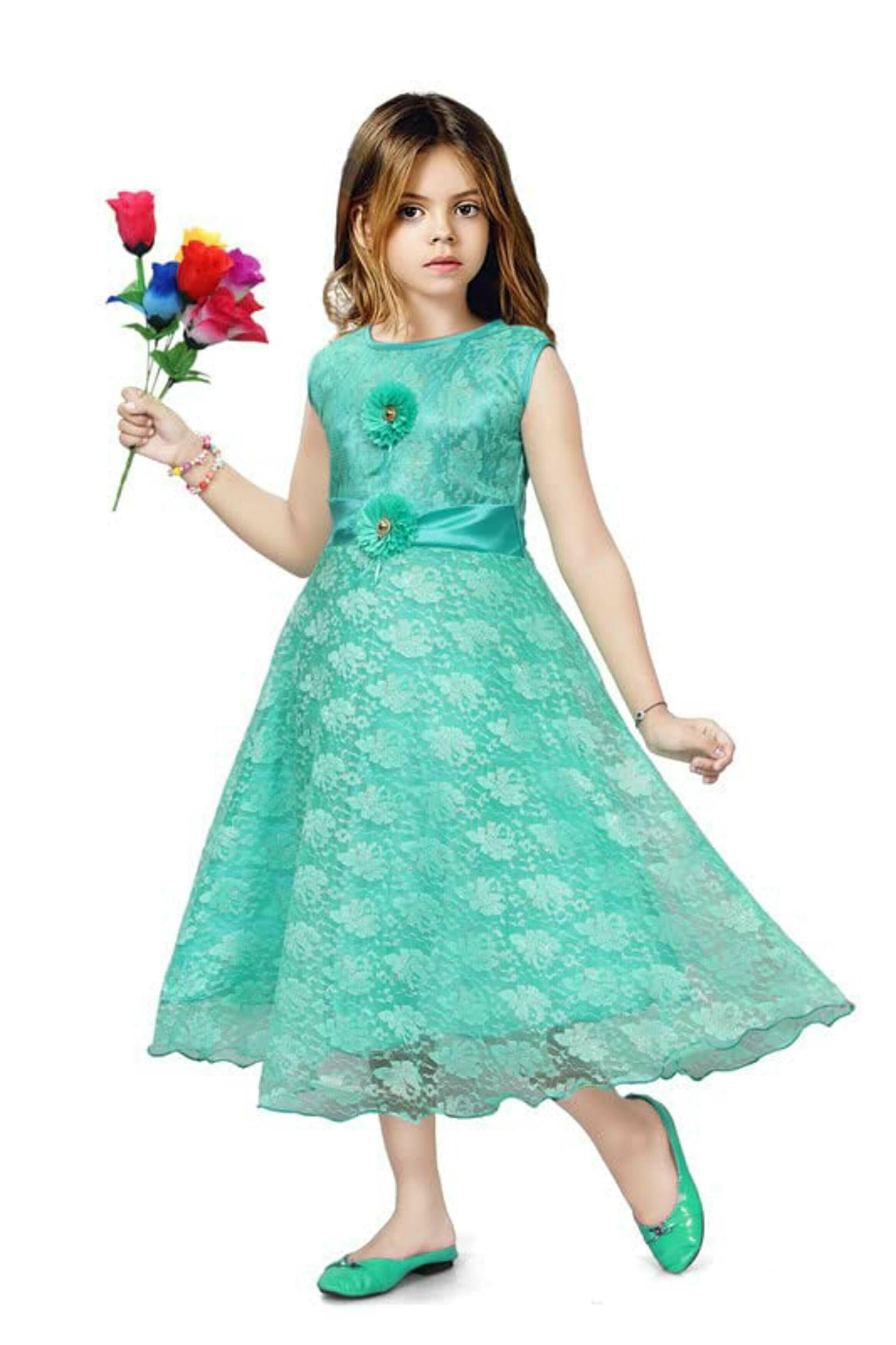 Pink Girl Kids Party Wear Dress, Age Group: 3-8 Years | lupon.gov.ph