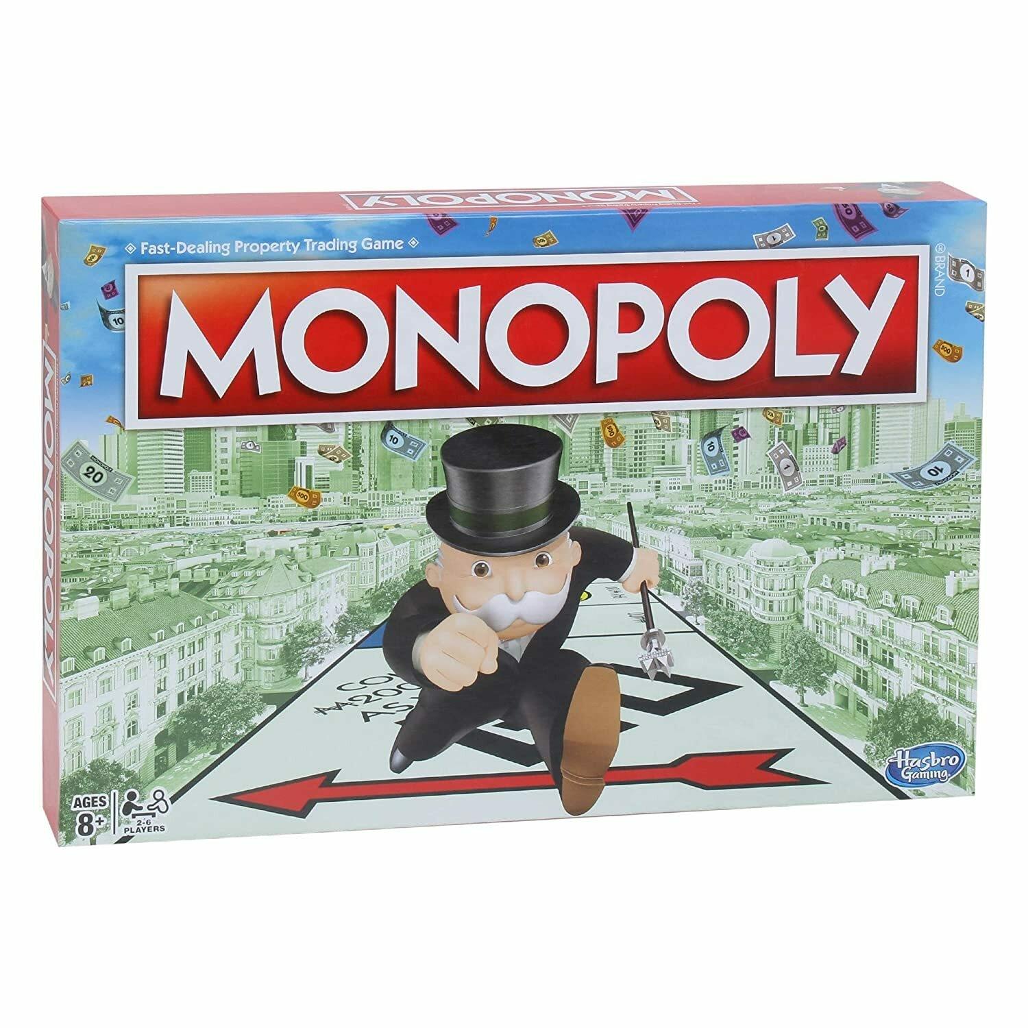 Monopoly Board Game Property Game from Parker Brothers Ages 8 