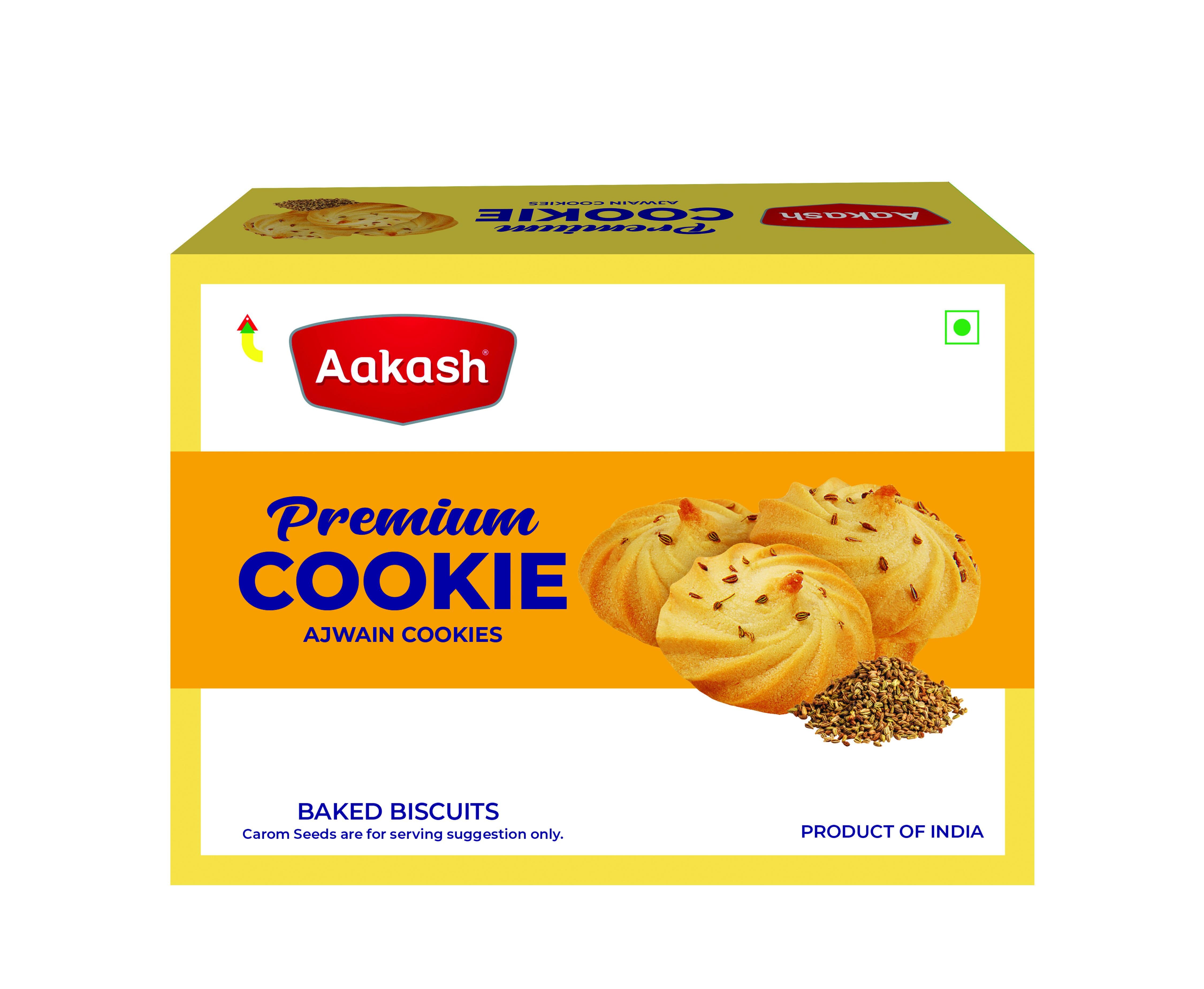Buy Aakash Ajwain Cookies, 500g | Celery Flavored Cookies | Sweet