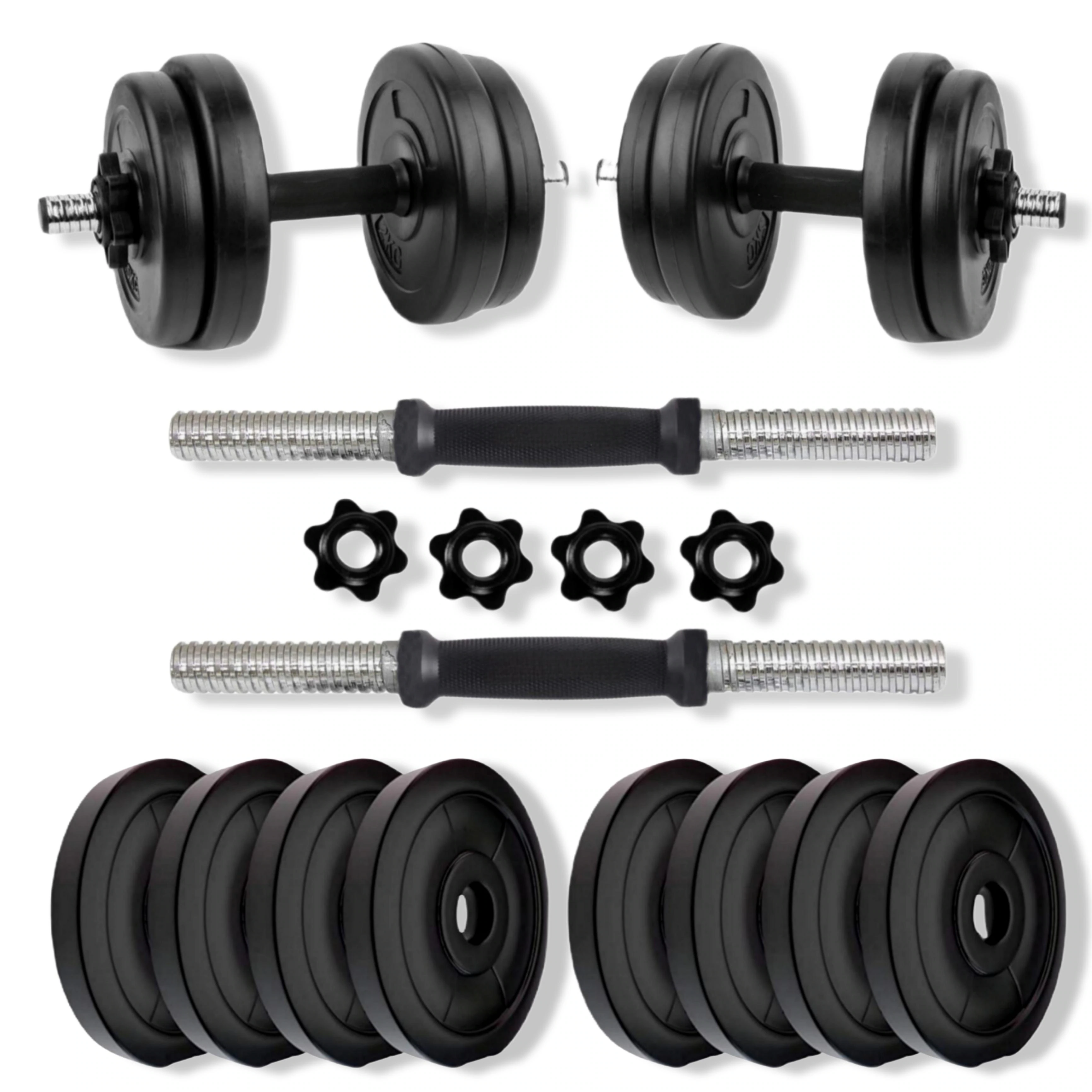 Price History of BULLAR 16Kg dumbbell set Adjustable Dumbbell with