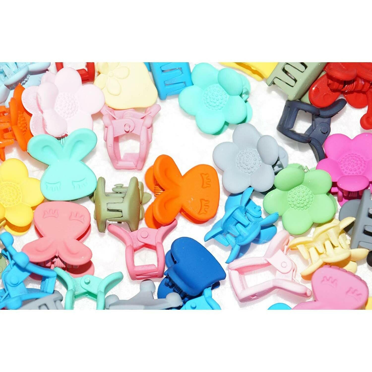 Fok 5 Pairs Baby Plastic Multi Color & Fancy Hair Clutchers (Random Design)  - JioMart