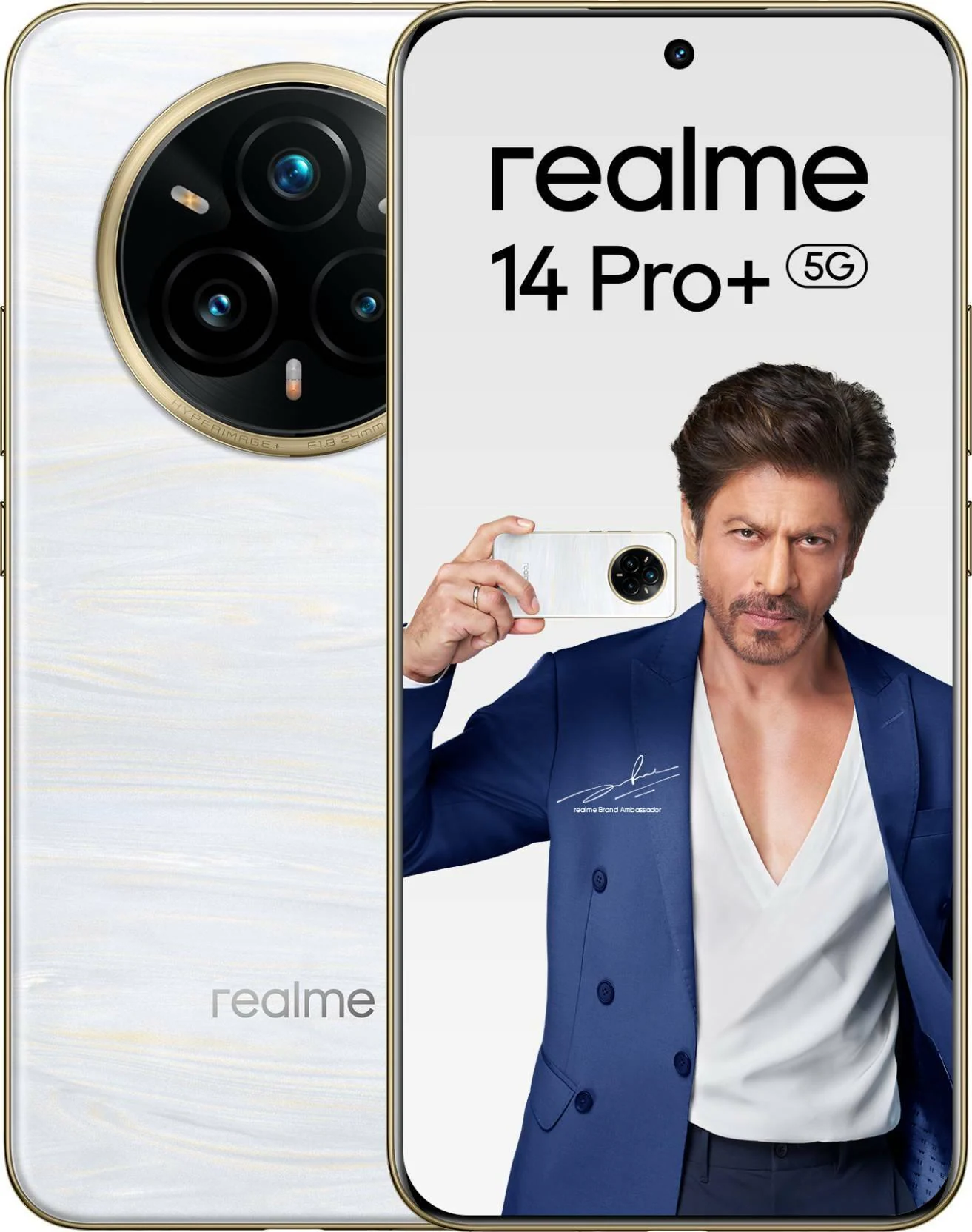 Realme 14 Pro 5G 8GB + 256GB Pearl White Realme 14 Pro (5G,12GB