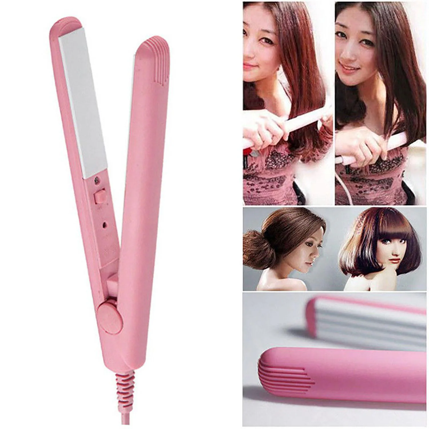 ZURU BUNCH Mini Hair Straightener - Small Hair Straightening Machine for  Women (Multicolor) - JioMart