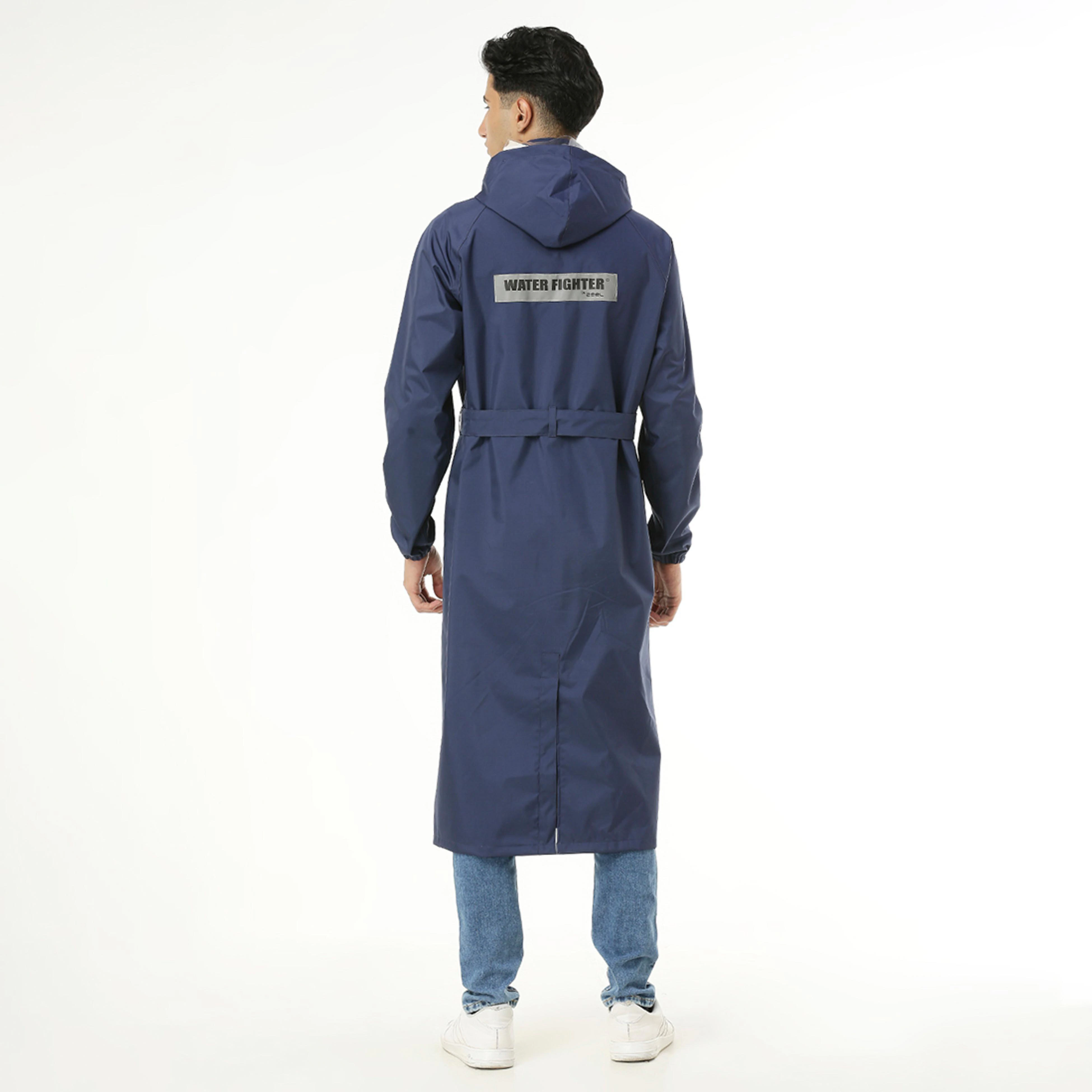 Buy ZEEL Long Rain Coat for Men Waterproof with Adjustable