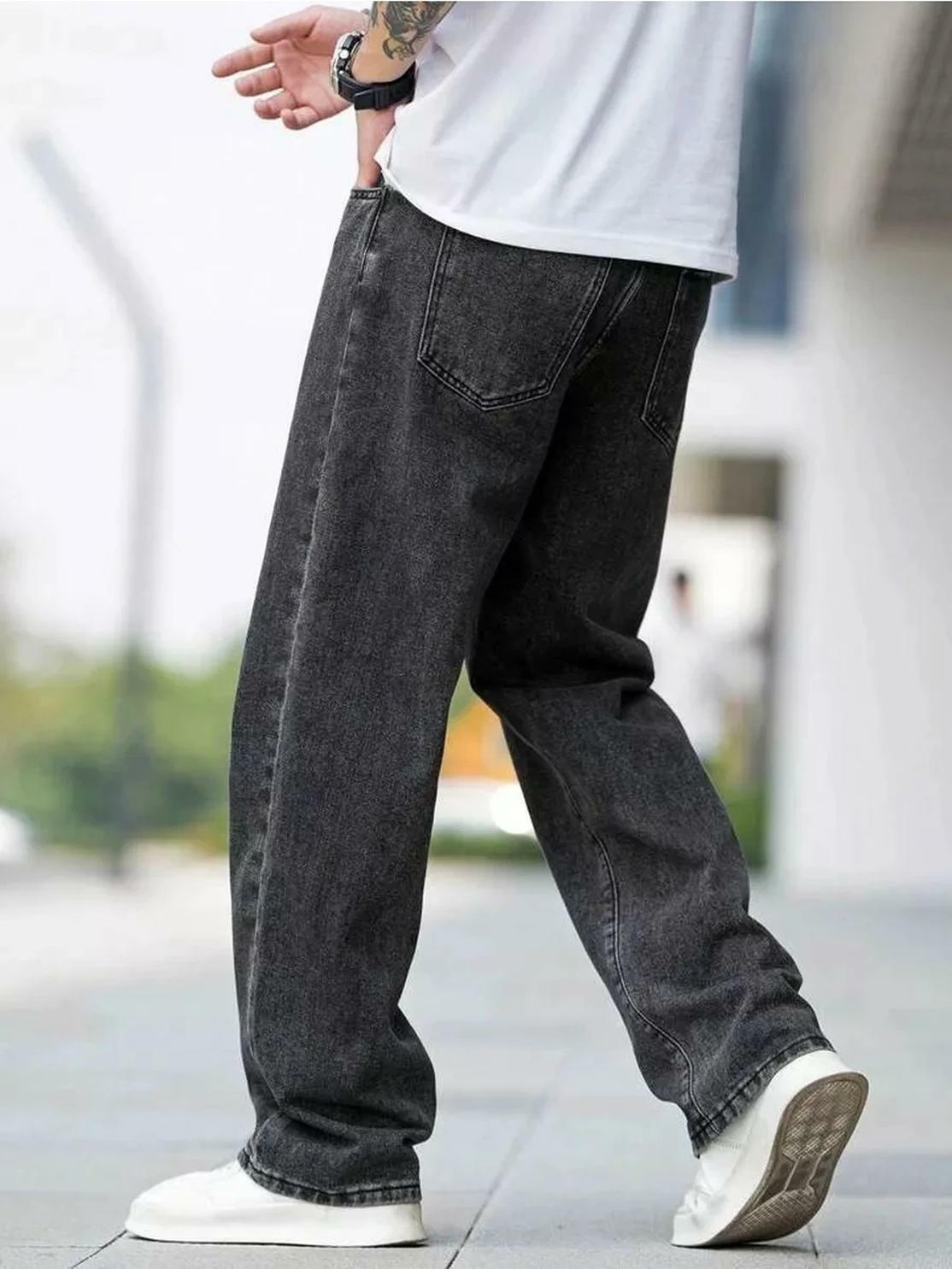 Buy Tweezers Relaxed Fit Men Dark Grey Jeans Online at Best Prices