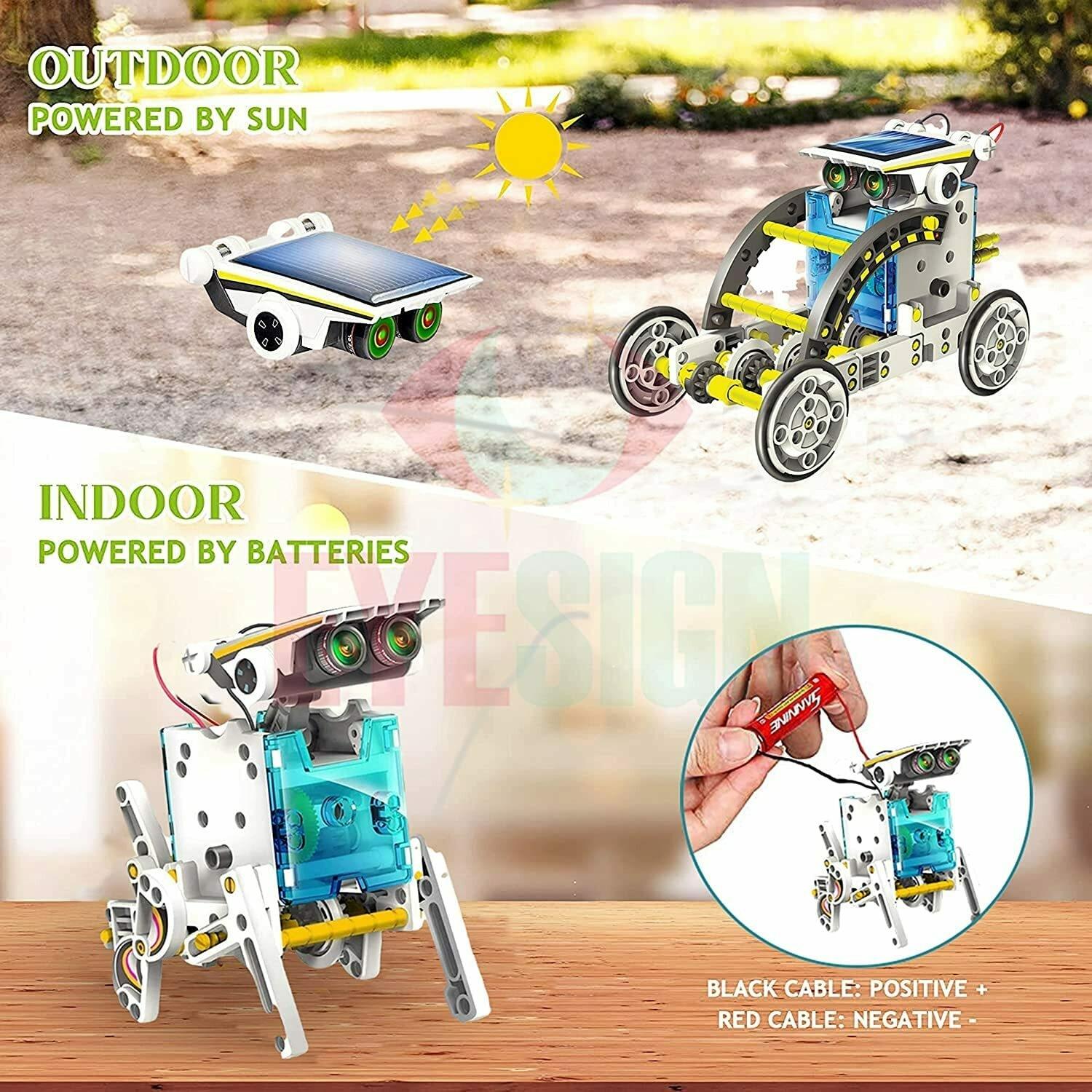 13in1 EDUCATIONAL KIT SOLAR ROBOT 教育用キット New 13-in-1