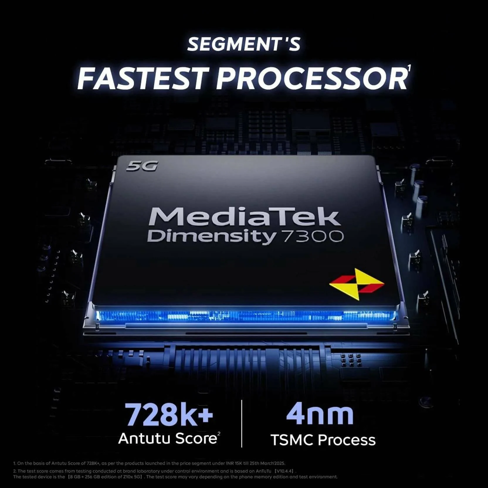 Buy iQOO Z10X 5G, 6GB Ram, 128GB Storage, Ultramarine, Smartphone