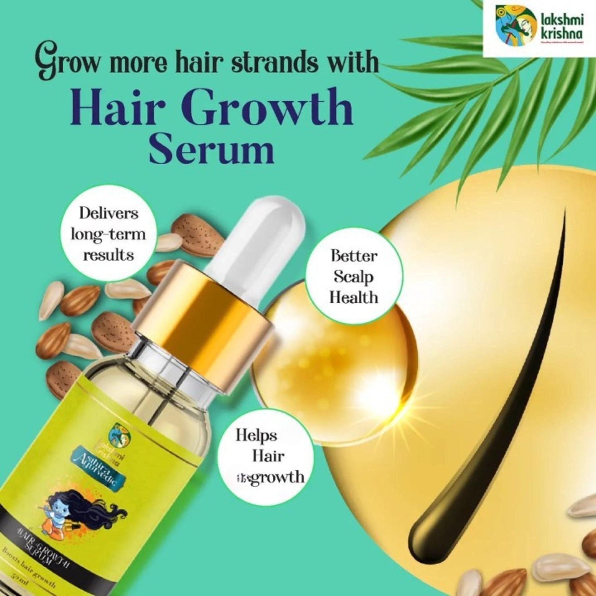 Lakshmi Krishna Hair Growth Serum, 50ml - JioMart