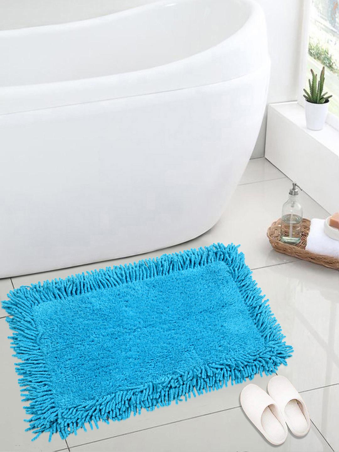Turquoise, 40x60cm Details about   Soft Cotton Anti Slip Saggy Bathmat 