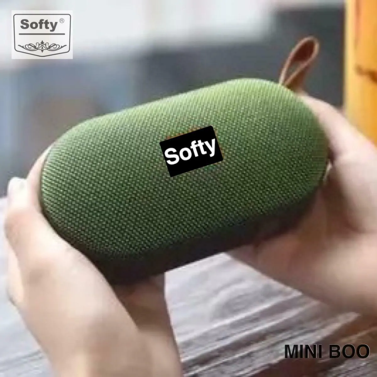 Buy SOFTY SBS-10 Mini Boo Wireless Bluetooth Speaker (USB PENDRIVE