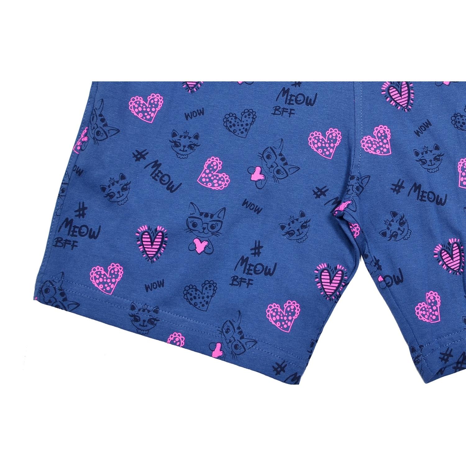 Buy KARIBY Girls' Fancy Cotton Short Pants All Over Printed Design