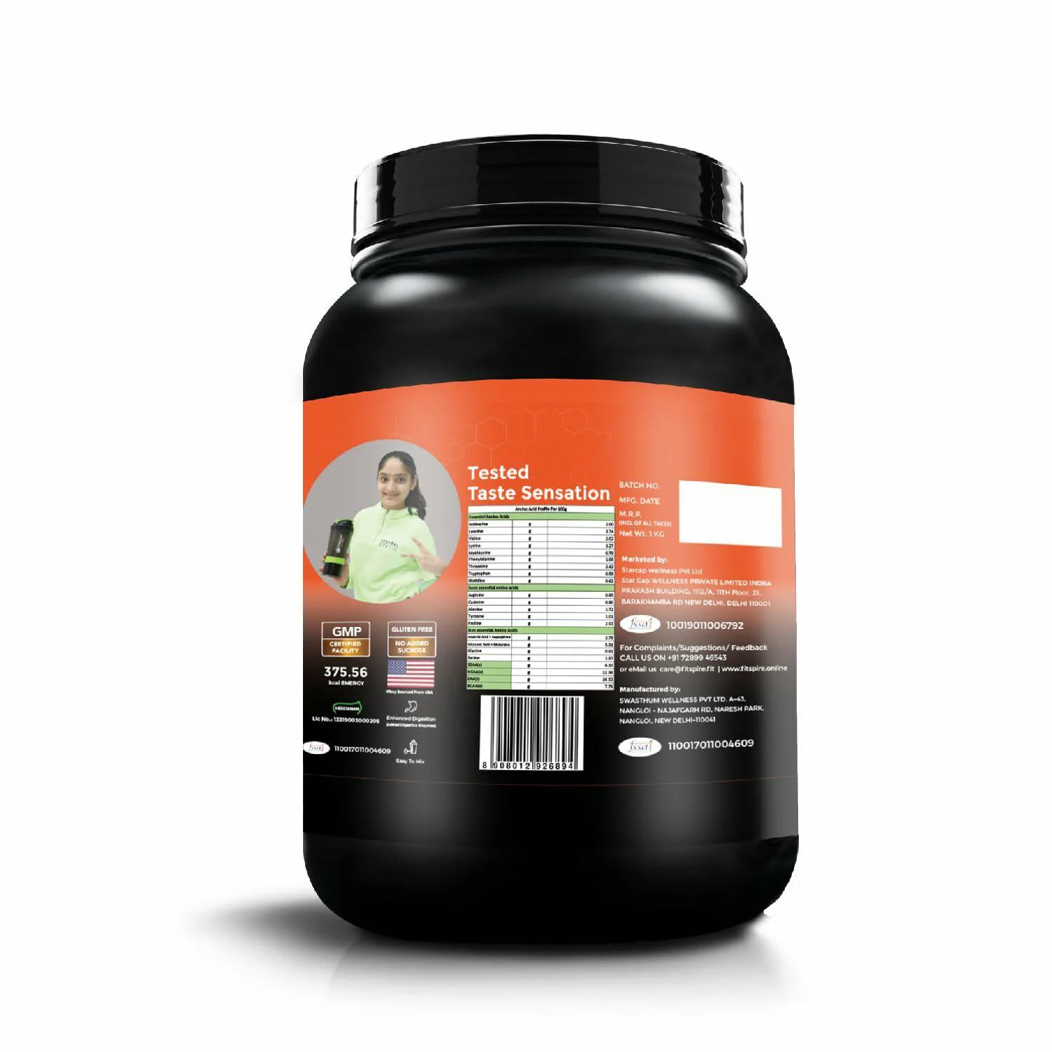 Buy Fitspire Evika Fit Super Pro plus Whey Protein | 36g Protein