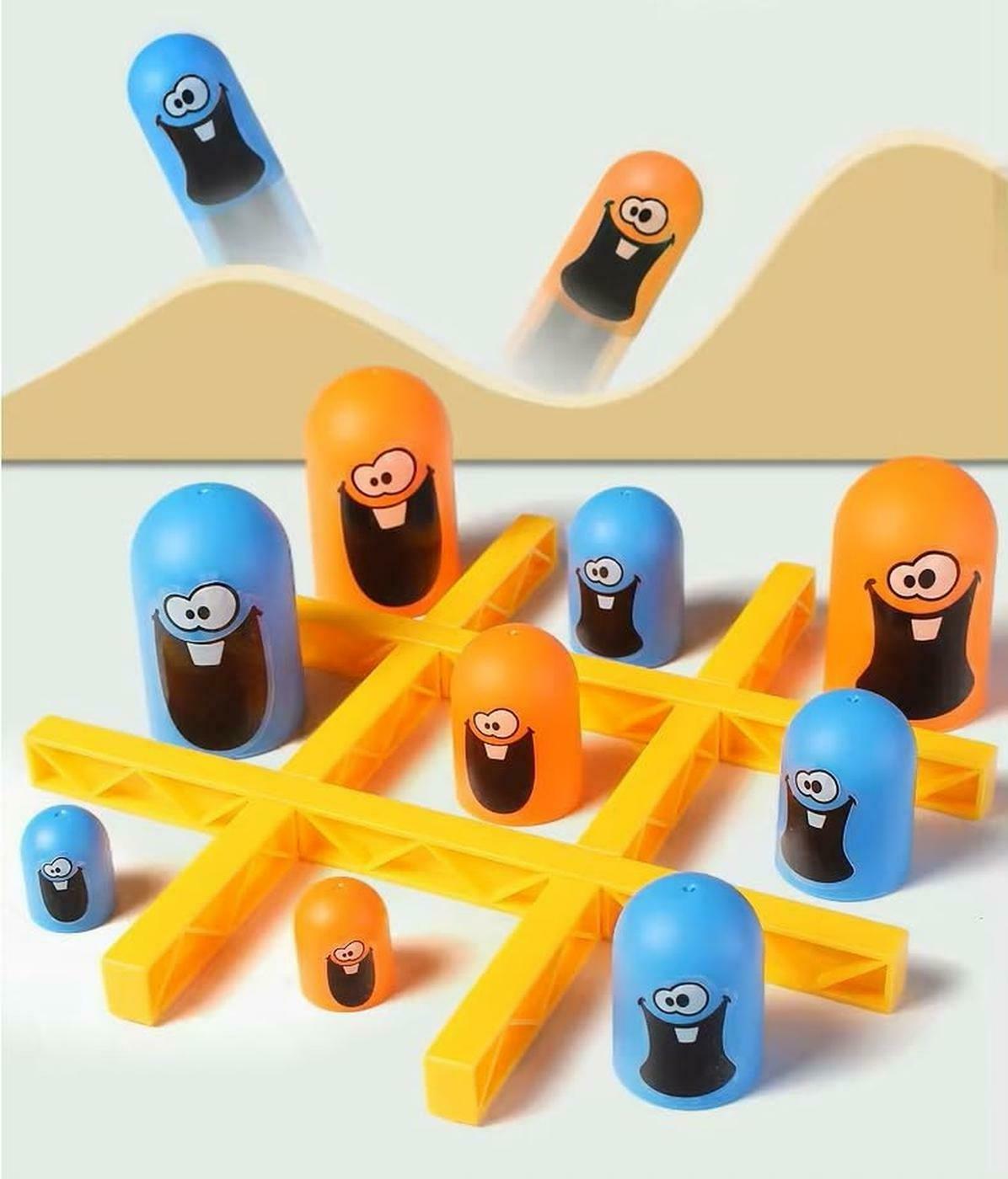 Buy Goyal's Tic Tac Toe Stack Mind Challenging Strategy Game for