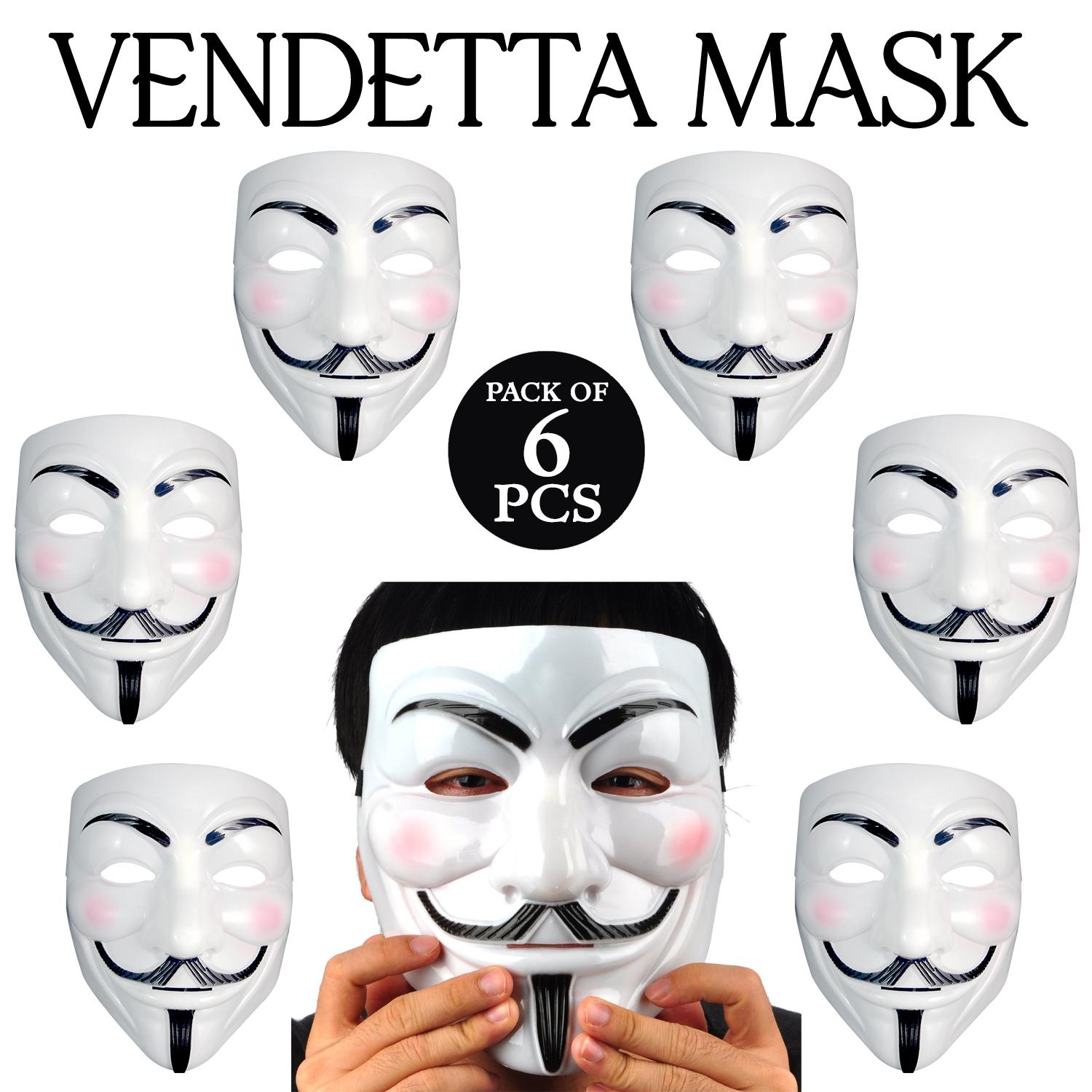 Buy ZYOZIQUE V for Vendetta Face Masks | Hacker Face Masks For