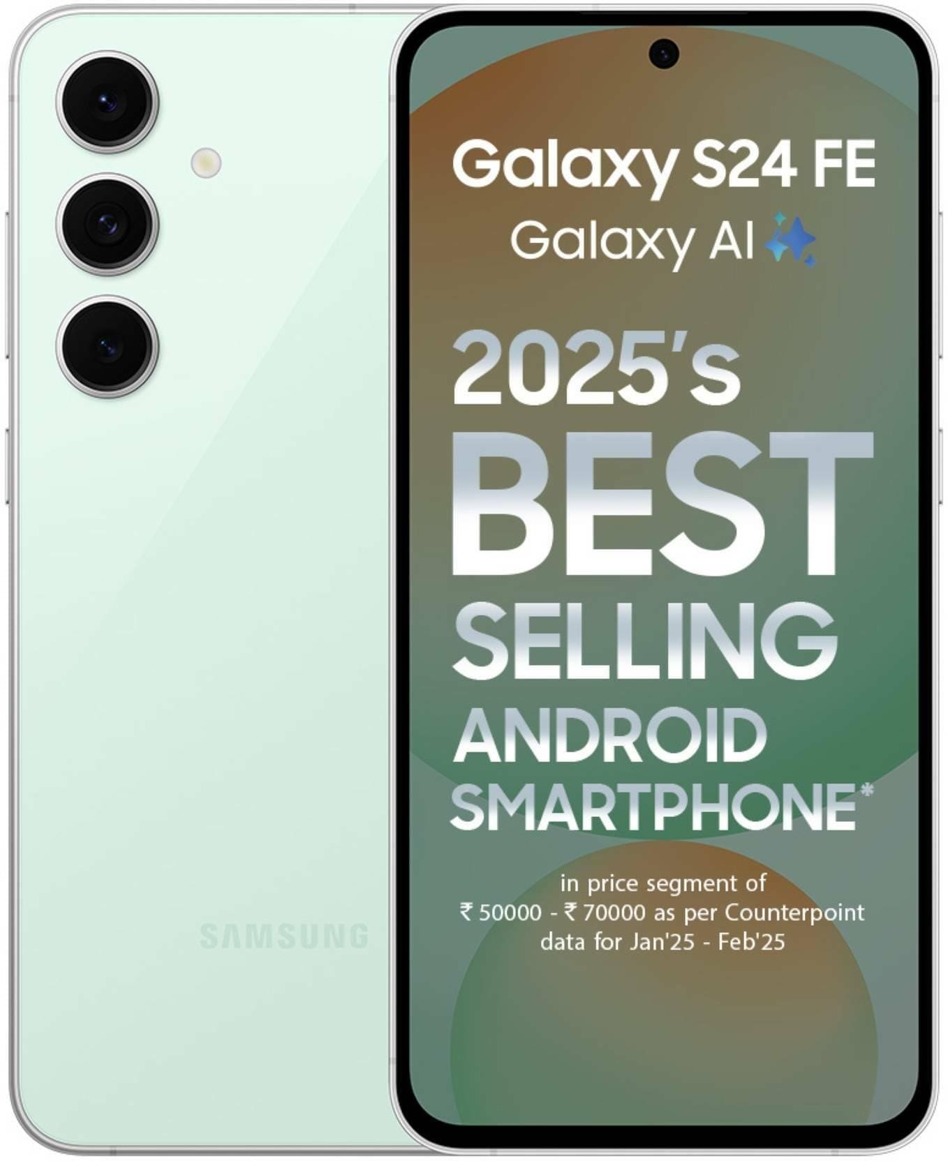 Buy Samsung Galaxy S24 FE 5G, 8GB Ram, 256GB Storage, Mint