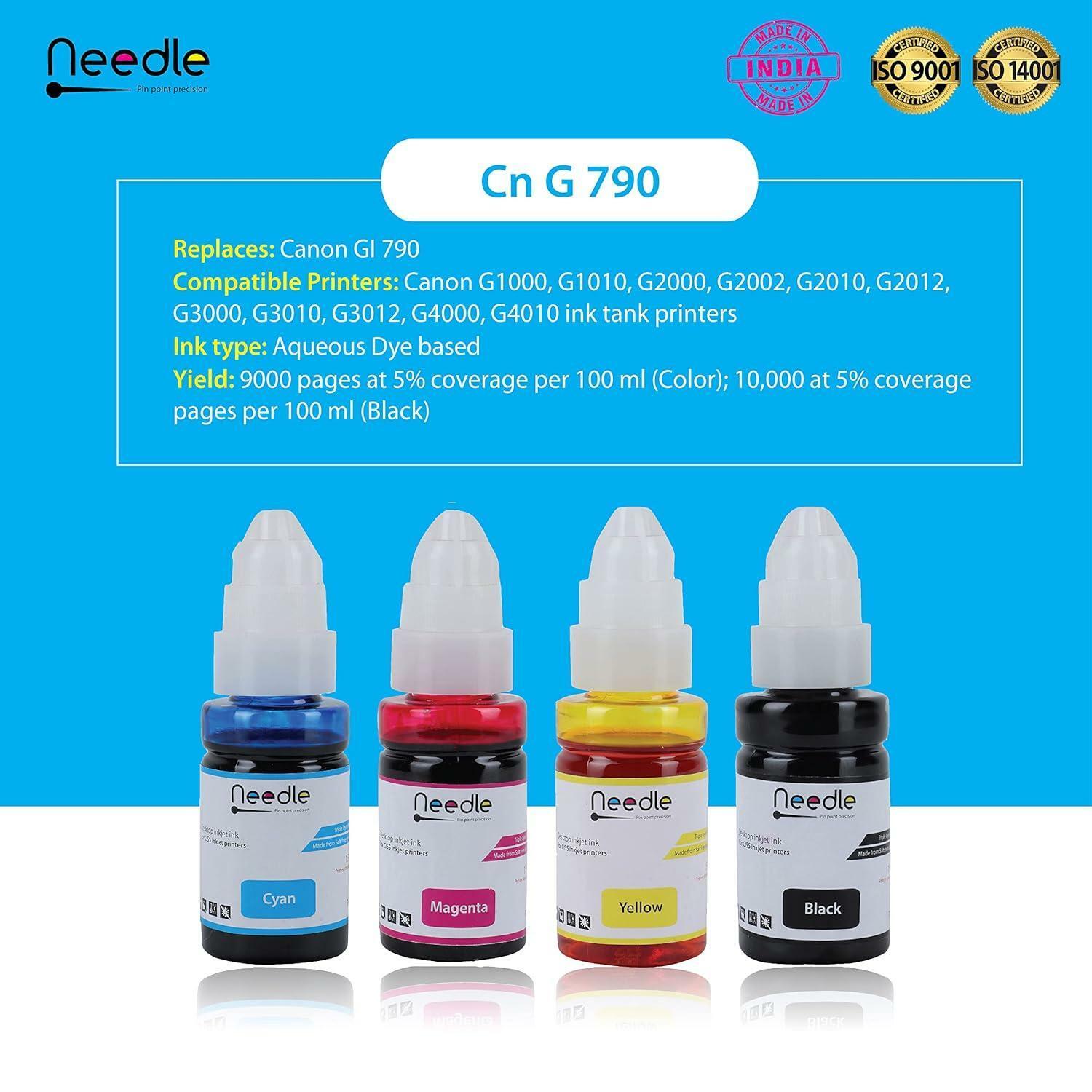 Buy Needle 100 ml GI790 GI 790 Compatible Inkjet Ink Refill