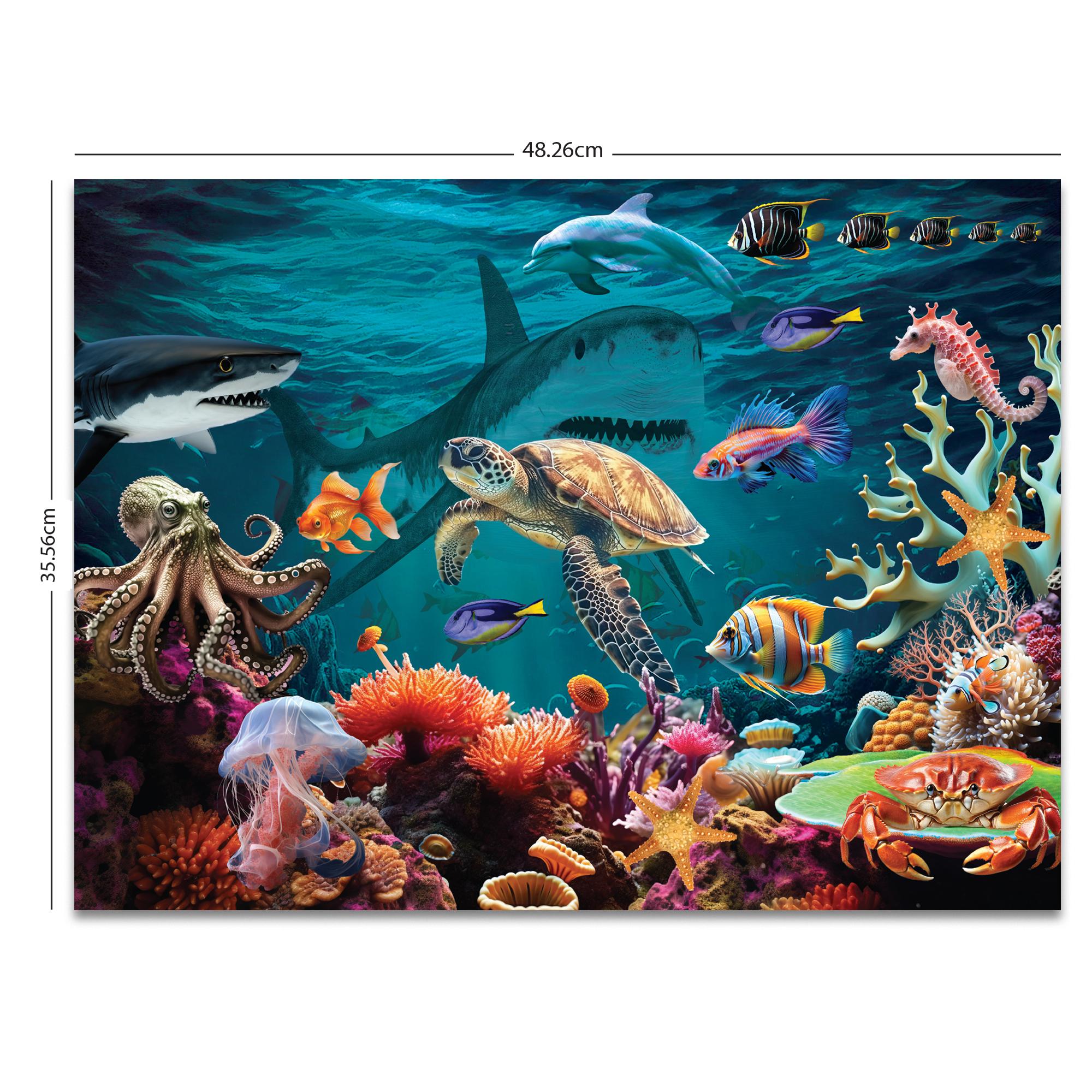 Buy BOOKFORD Underwater Wonderland & World of Dinosaurs Jigsaw