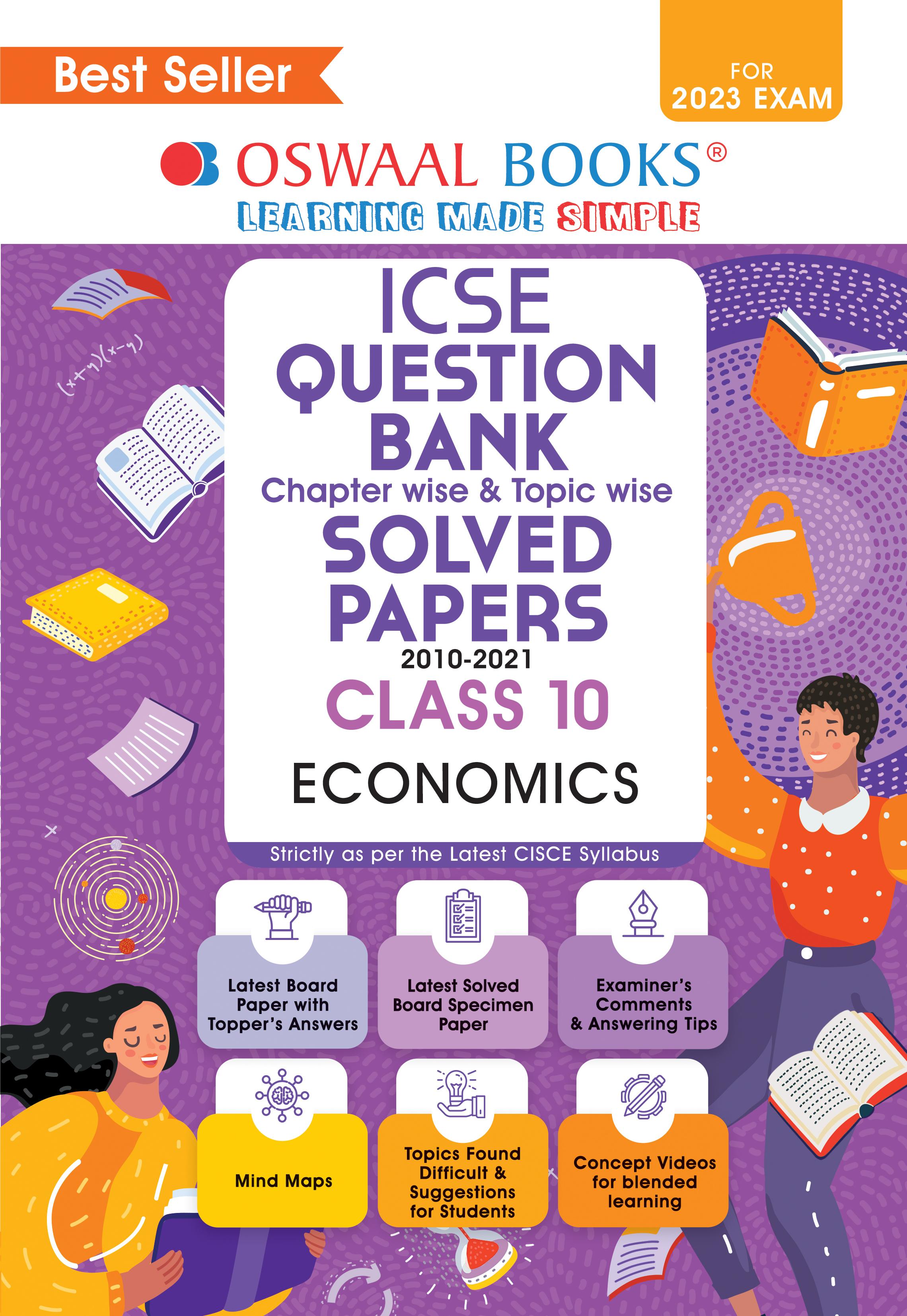 Oswaal Icse Question Bank Class 10 Economics Book For 23 Exam Jiomart Oswaal Icse Question Bank Class 10 Economics Book For 23 Exam Jiomart