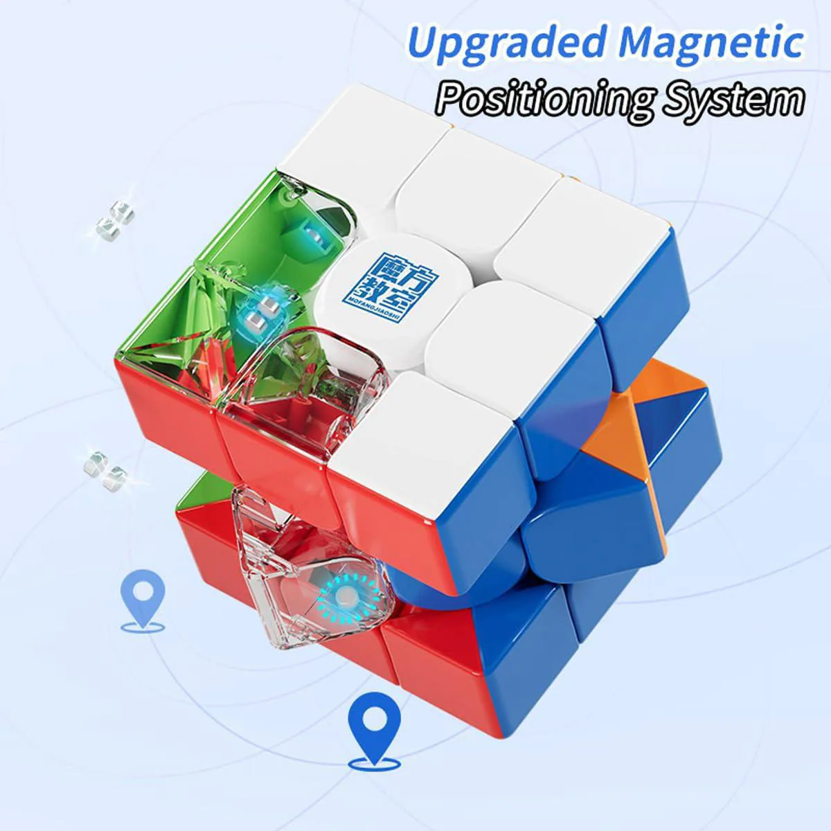 Buy Hawkister MoYu MFJS Cube Robot 3x3 Magnetic Stickerless Cube