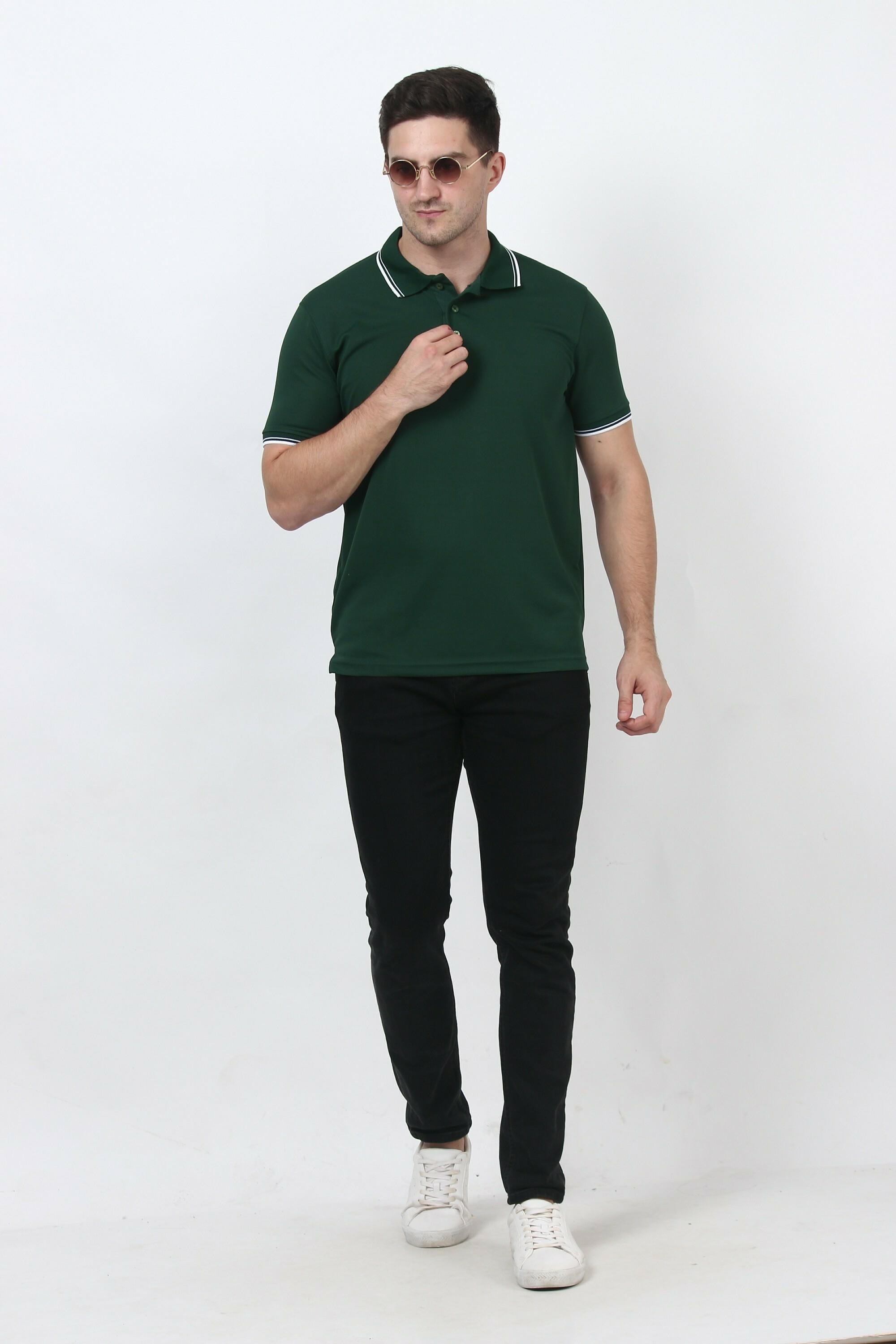 forest green dri fit shirt