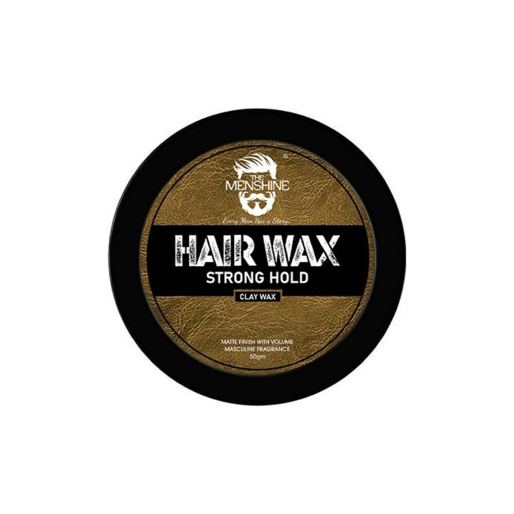 The Menshine Strong Hold Clay Hair Wax(50GM) - JioMart