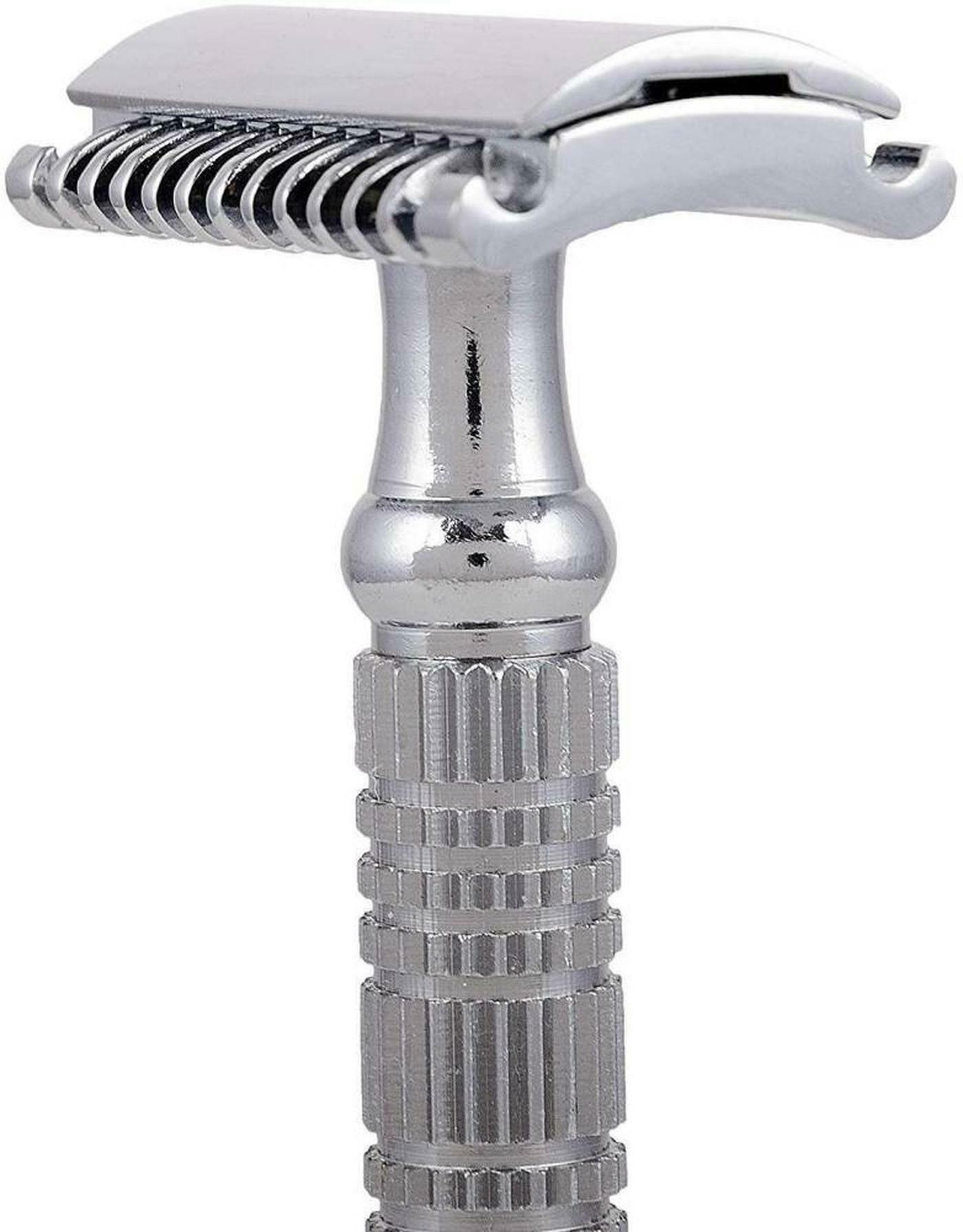 Buy Romer-7 CN Hybrid Safety Razor for Men + SS Blades Online at