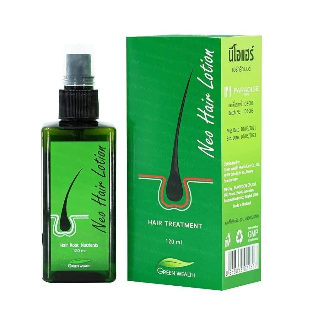 Buy Green Wealth Neo Hair Lotion natural herbs from thailand 120ml