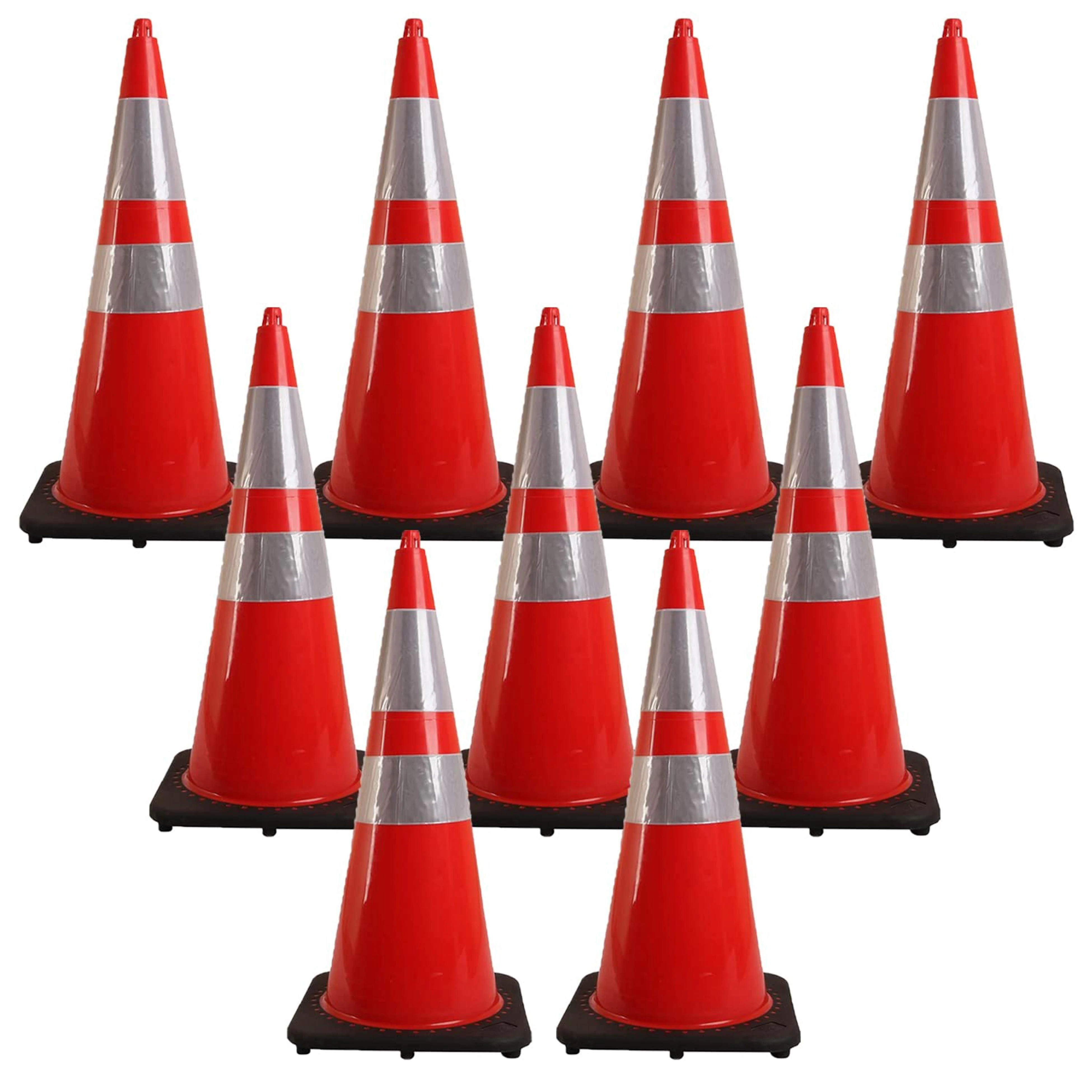 Buy LADWA Superior Road Traffic Cone, 2.8 kg Pack of 9 cones 750mm